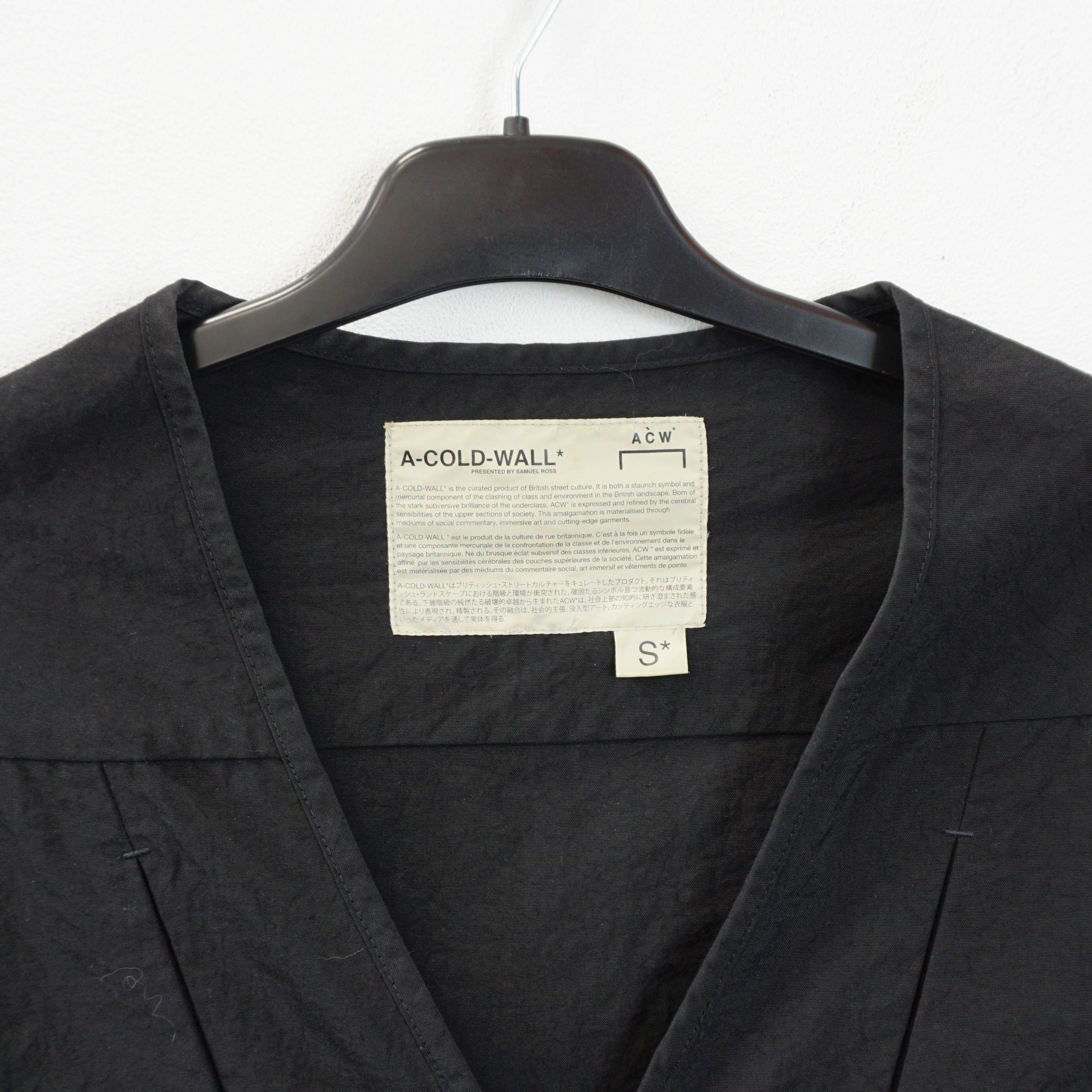 A-COLD-WALL* A-Cold-Wall Archive Rare Utility Vest Techwear/Gorpcore Size US S / EU 44-46 / 1 - 2 Thumbnail