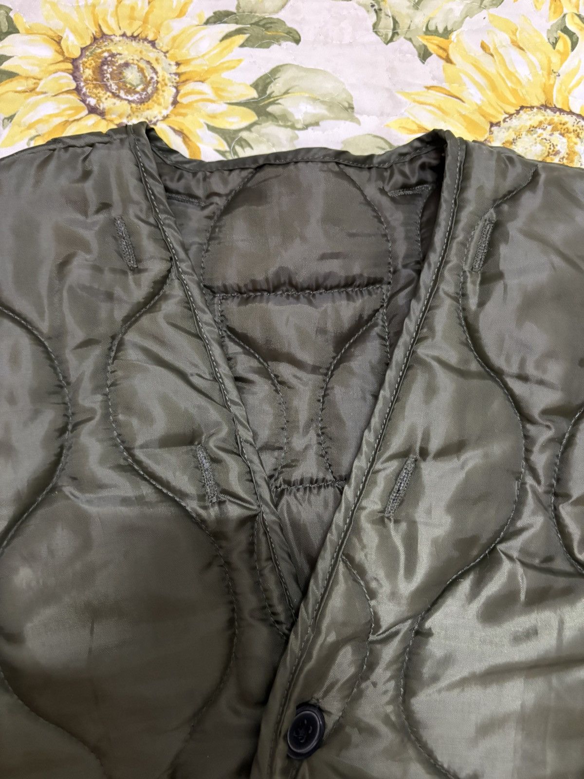 Vintage Vintage Military Quilted Padded Puffer Down Jacket Size US M / EU 48-50 / 2 - 4 Thumbnail