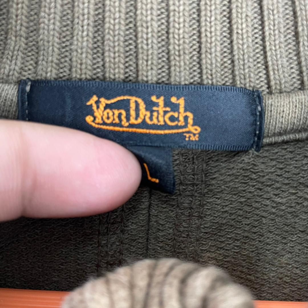 Von Dutch Vintage Von Dutch Designer Style Fullzipper Sweatshirt Size US L / EU 52-54 / 3 - 13 Thumbnail