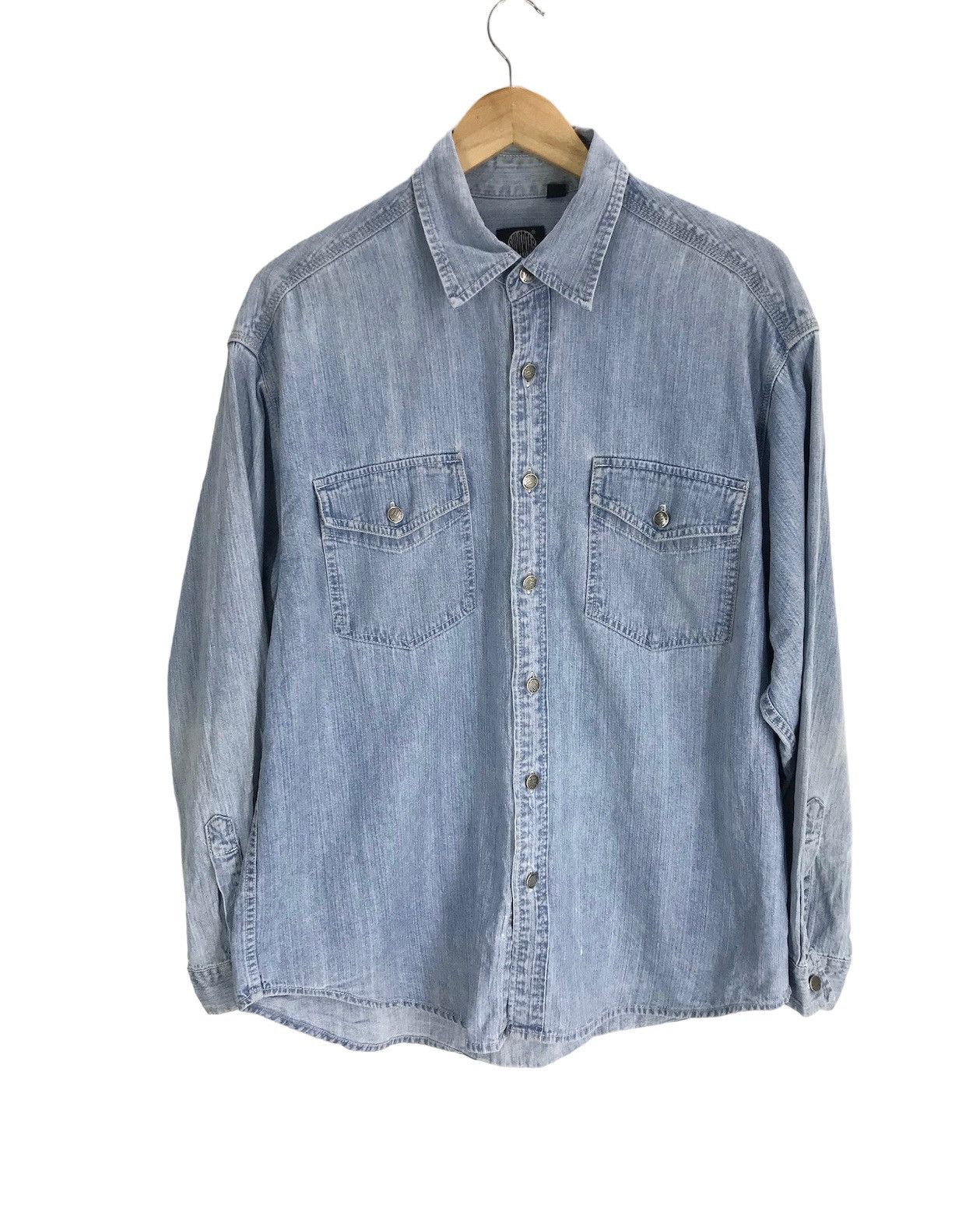Levi's Vintage Clothing Vintage 90s LEVIS SILVERTAB Denim Shirt Size US XL / EU 56 / 4 - 1 Thumbnail