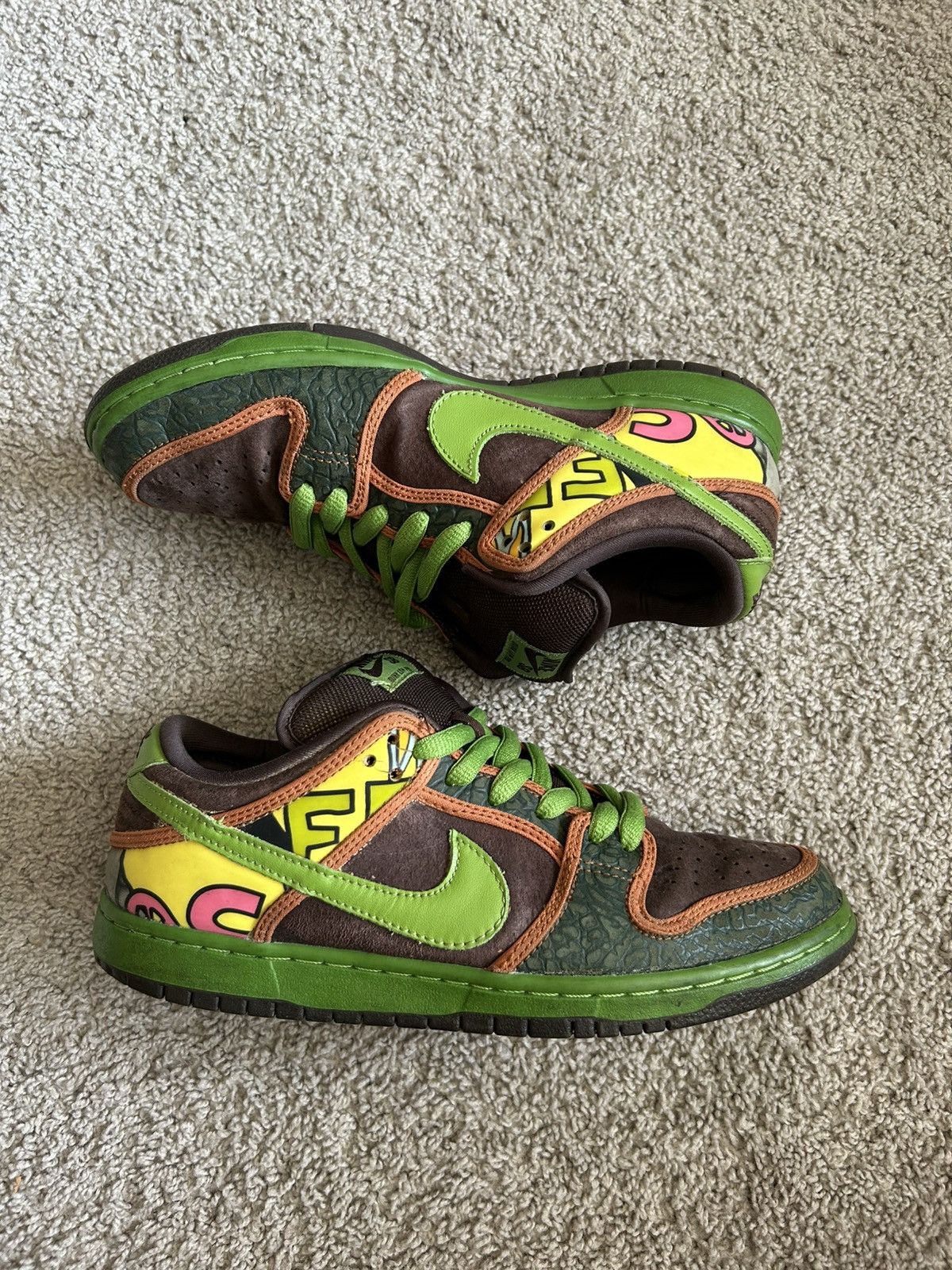 Nike Dunk Low SB De La Soul 2015 Size
