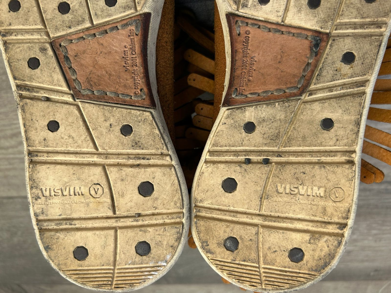 Visvim Visvim FBT Lhamo-Folk Moccasin Sneakers Sz 42 Size US 9 / EU 42 - 9 Thumbnail