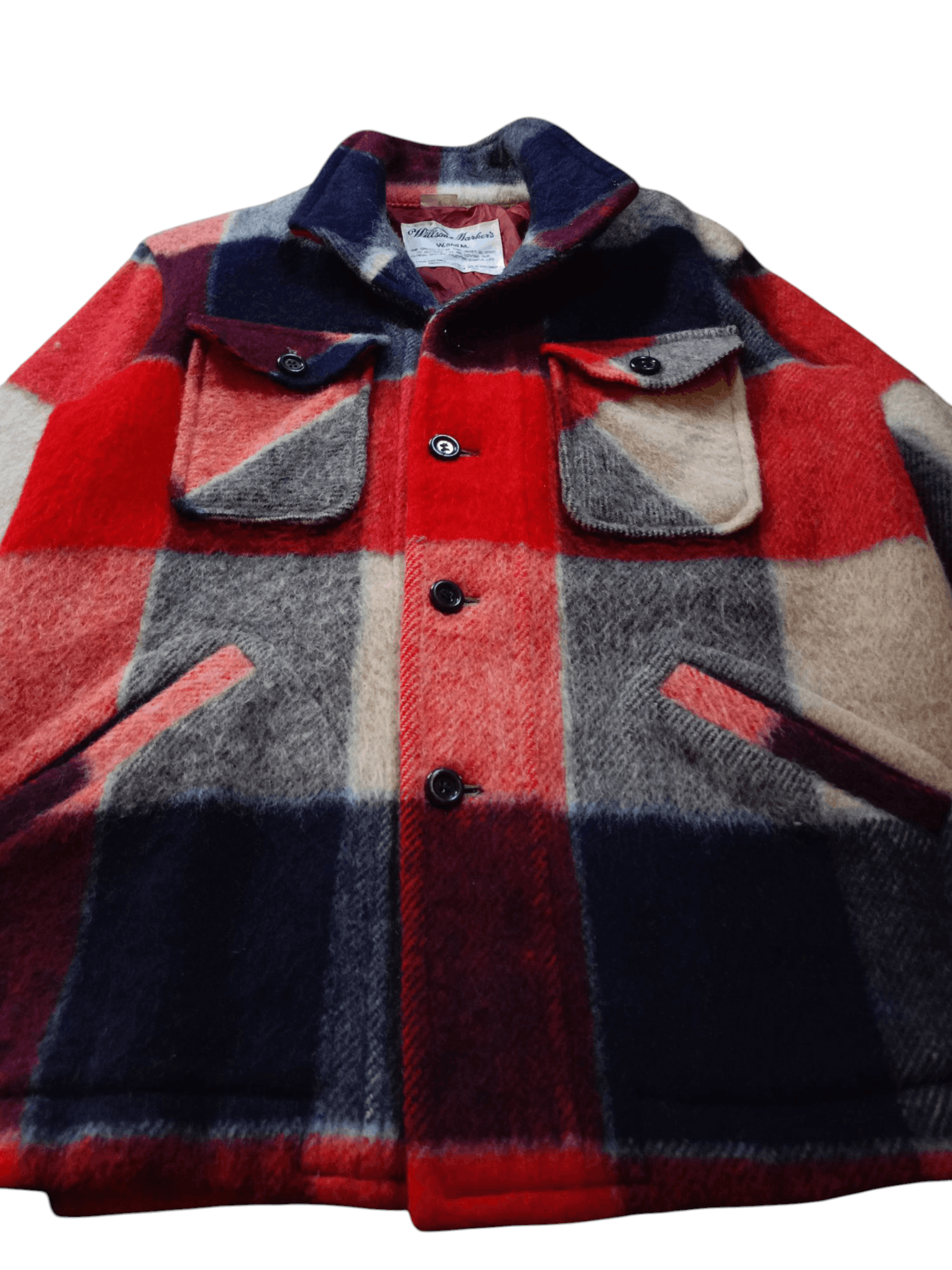 Flannel × Japanese Brand × Vintage Vintage Willson Markers Flannel Jacket Size US L / EU 52-54 / 3 - 4 Thumbnail
