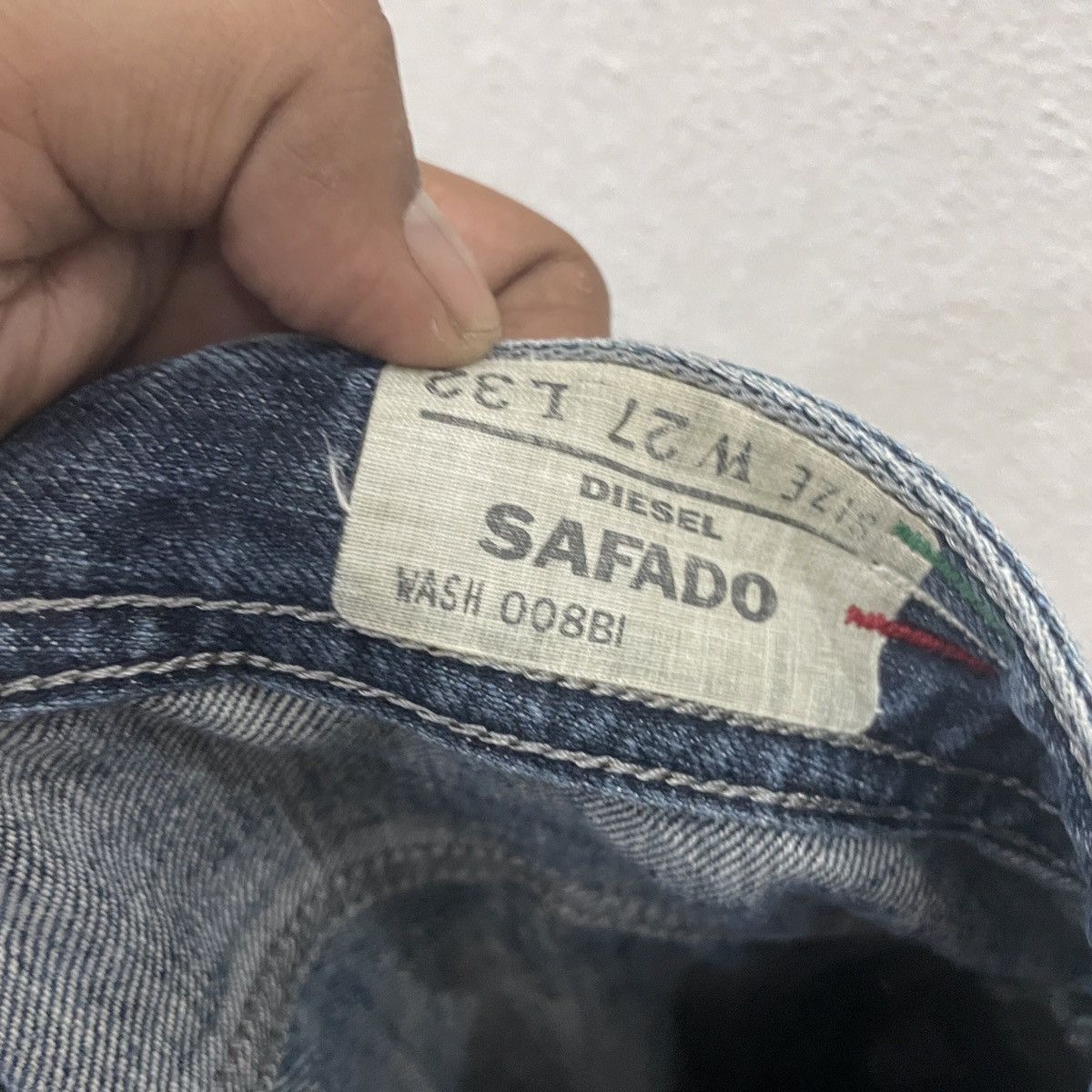 Diesel Vintage Diesel Industries Distressed Denim Size US 31 - 7 Thumbnail
