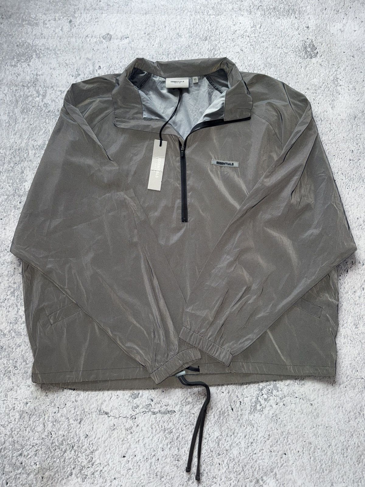 Fear of God FEAR OF GOD ESSENTIALS NYLON JACKET HALF ZIP Size US XXL / EU 58 / 5 - 2 Thumbnail