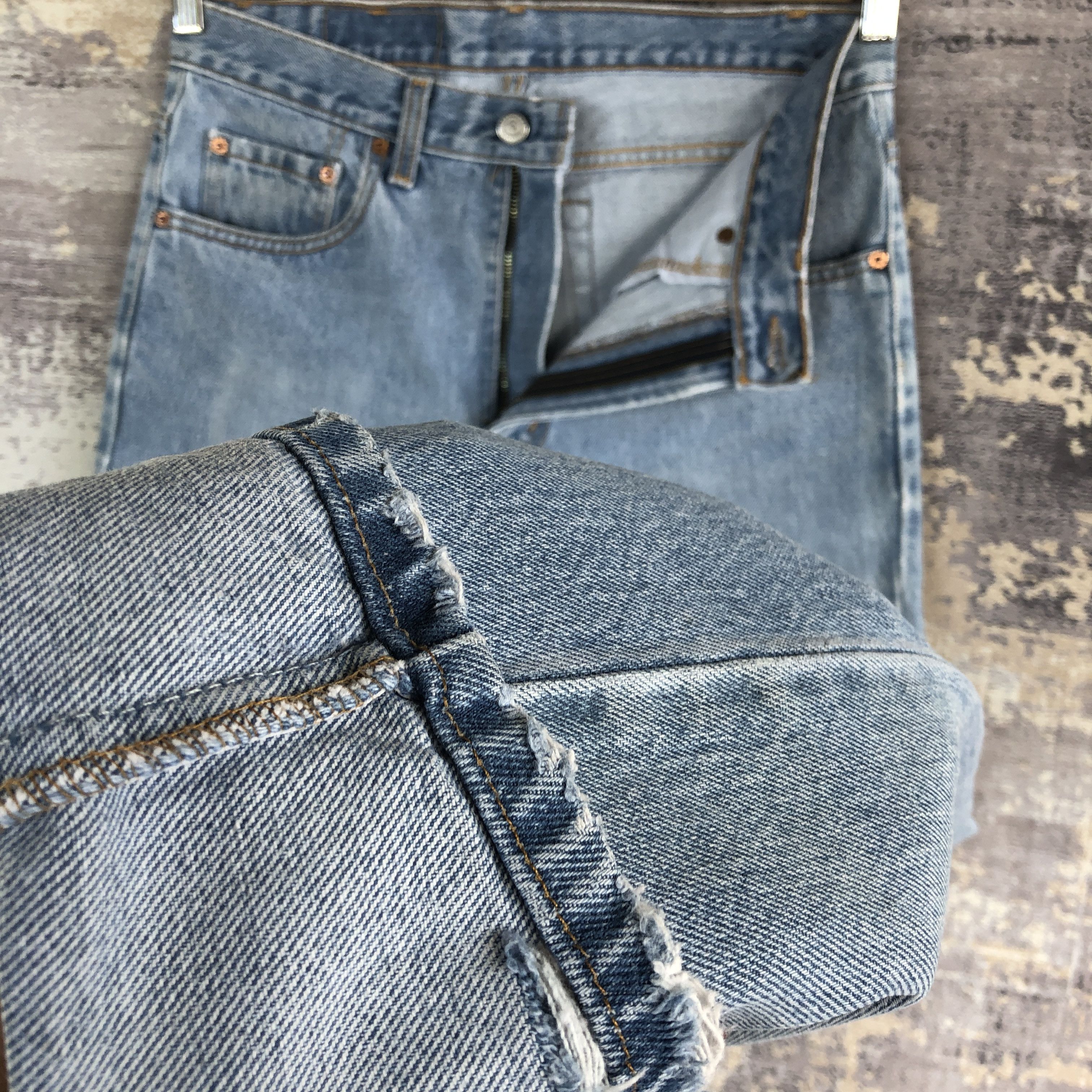 Levi's Vintage Y2K Levis Faded Jeans Levi's 512 Tapered Denim Size US 30 / EU 46 - 8 Thumbnail