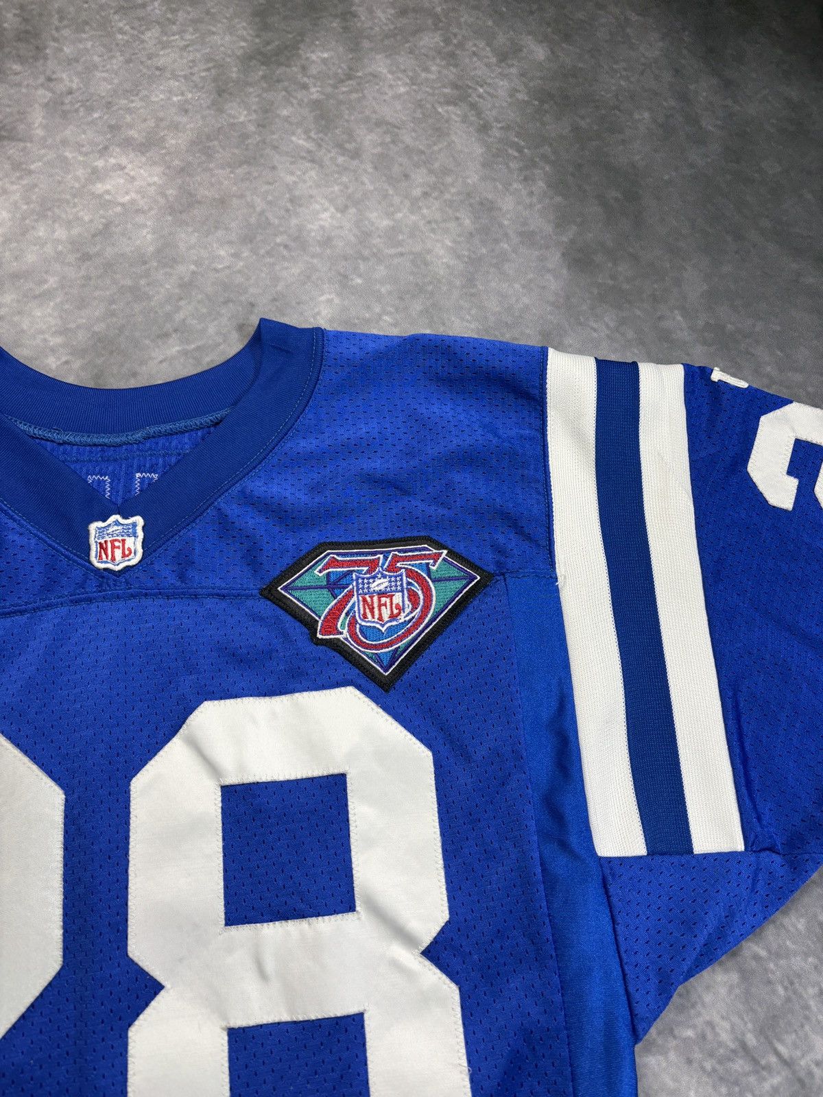 NFL 1994 Indianapolis Colts Jersey 90s Vintage Football Wilson Size US S / EU 44-46 / 1 - 9 Thumbnail