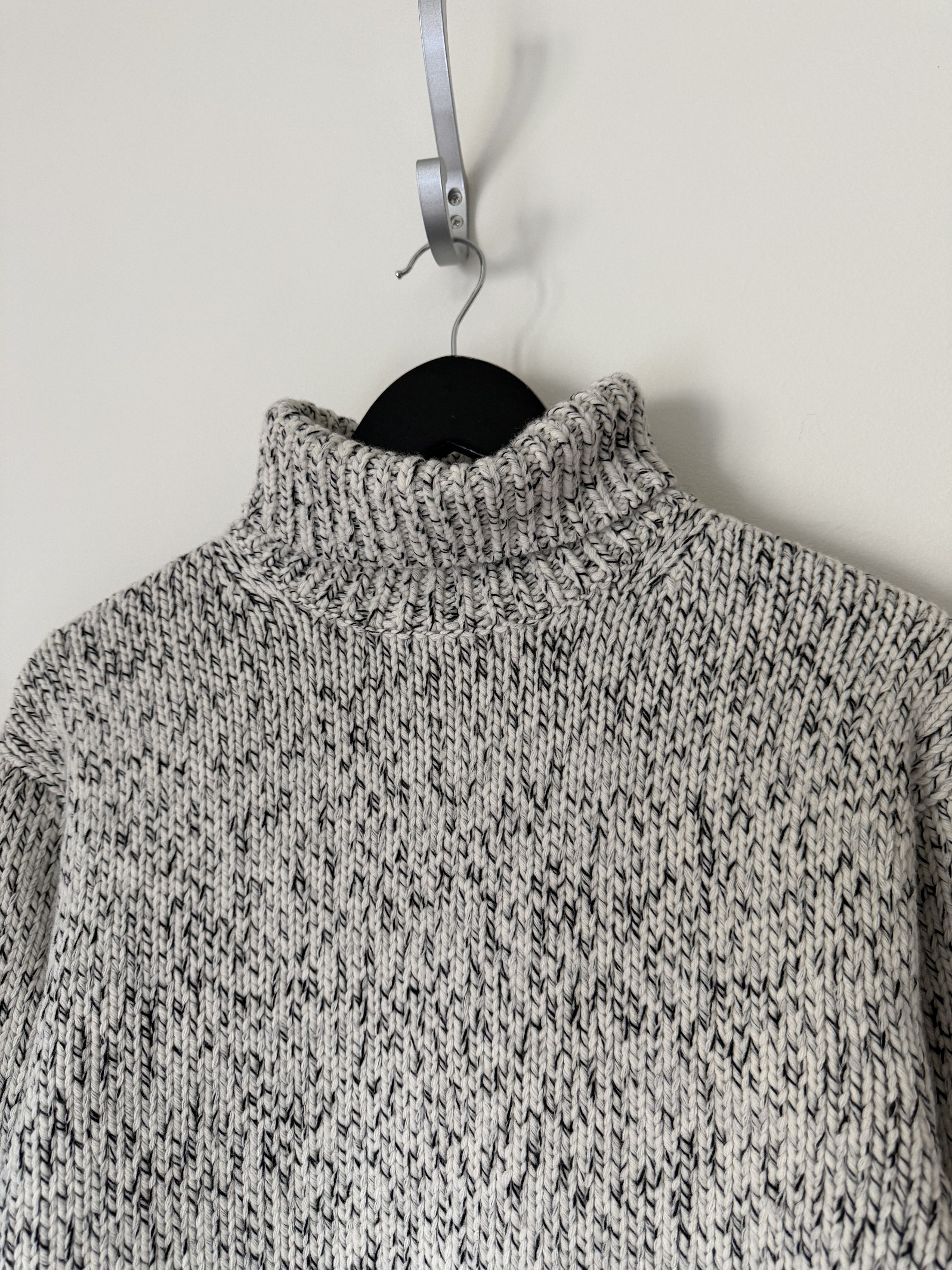 Aime Leon Dore Aime Leon Dore Marled Turtleneck Sweater in Gray Size US M / EU 48-50 / 2 - 2 Thumbnail