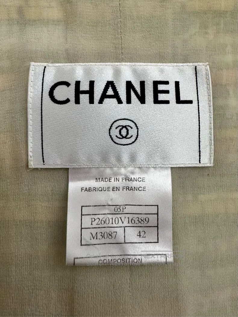 Chanel Chanel Morandi colour-based woven silk jacket Size M / US 6-8 / IT 42-44 - 8 Thumbnail