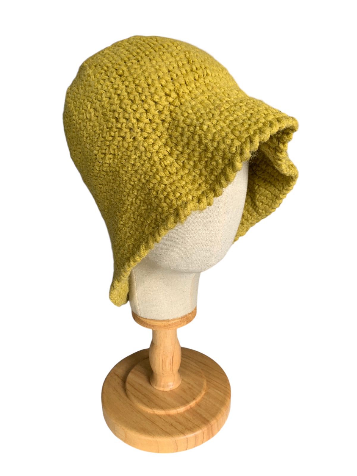 Japanese Brand × Kapital × Vintage Hippies style Knitted Crochet Bucket Hats Size ONE SIZE - 2 Thumbnail
