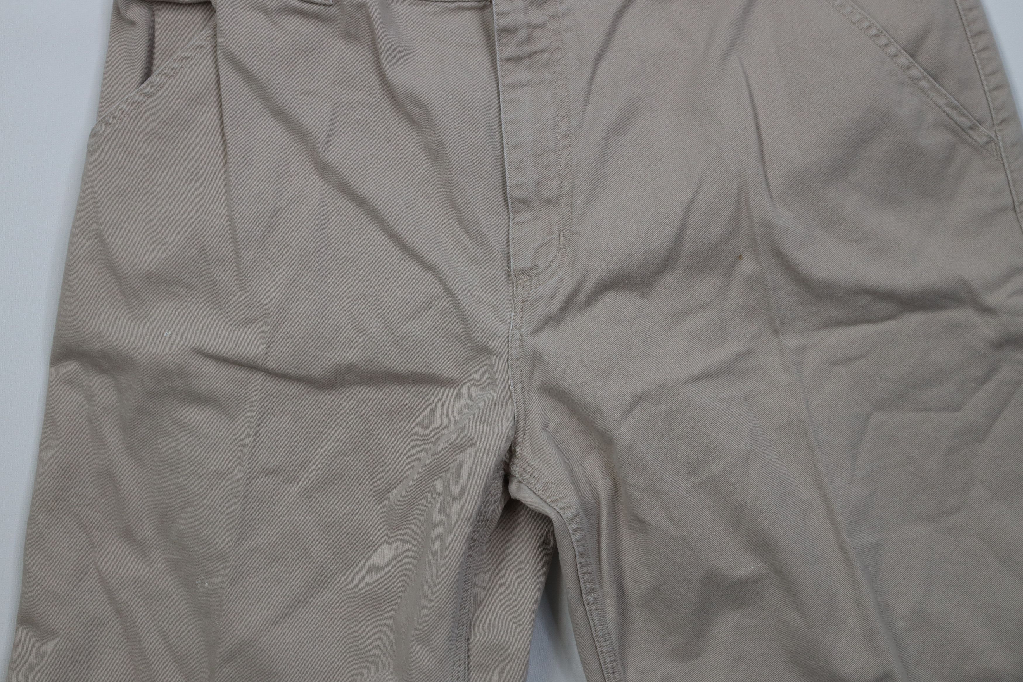 Carhartt Vintage Y2K Carhartt Relaxed Dungaree Chino Shorts Stone Size US 38 / EU 54 - 3 Thumbnail