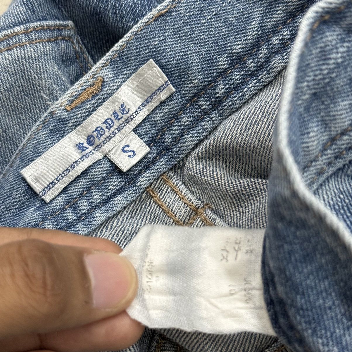 Japanese Brand Robble Whisker Distressed Straight Denim Pants Size US 28 / EU 44 - 15 Thumbnail
