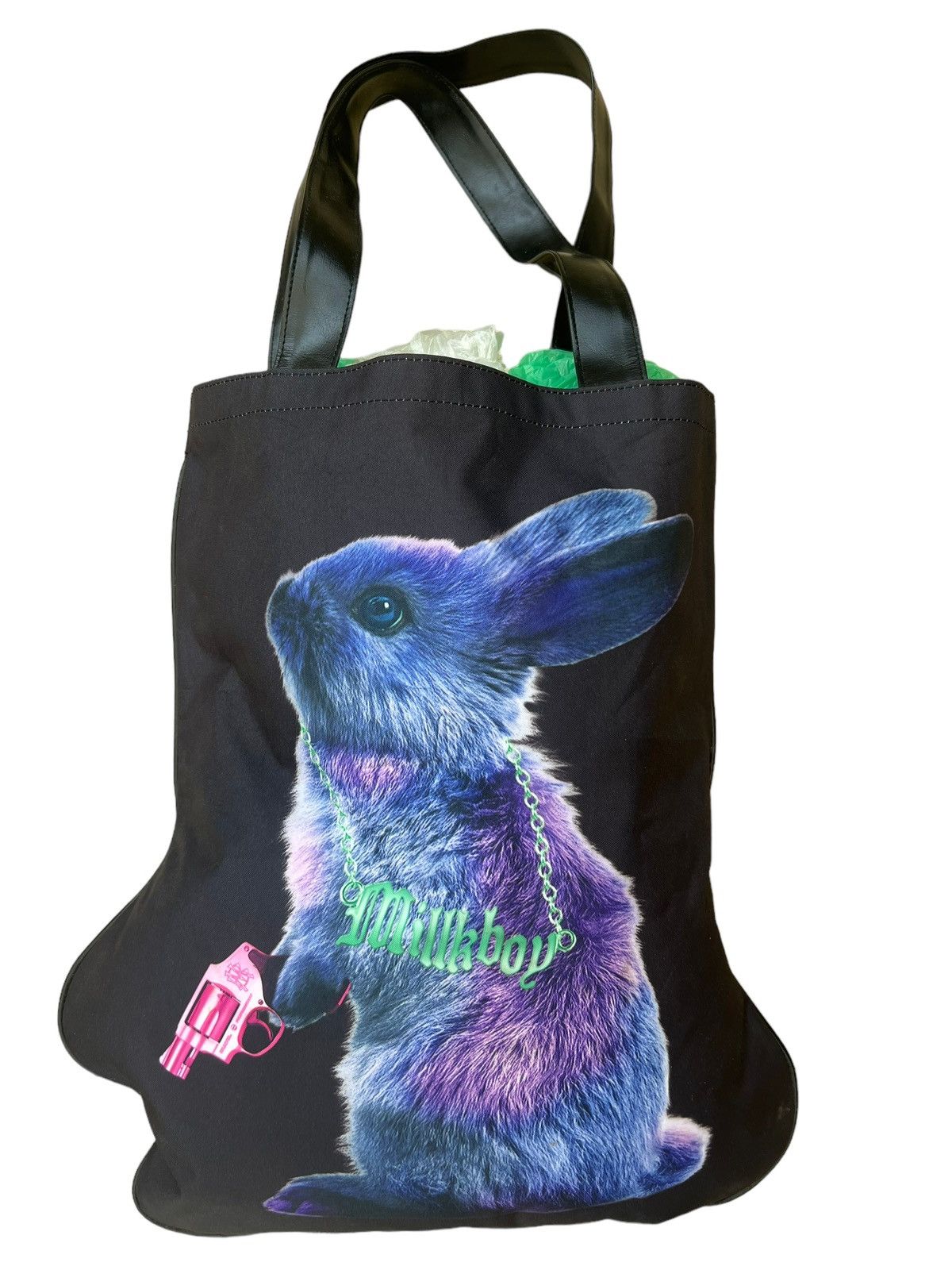 20471120 MILK BOY Japan Bleeding Love Tote Bag Size ONE SIZE - 8 Thumbnail