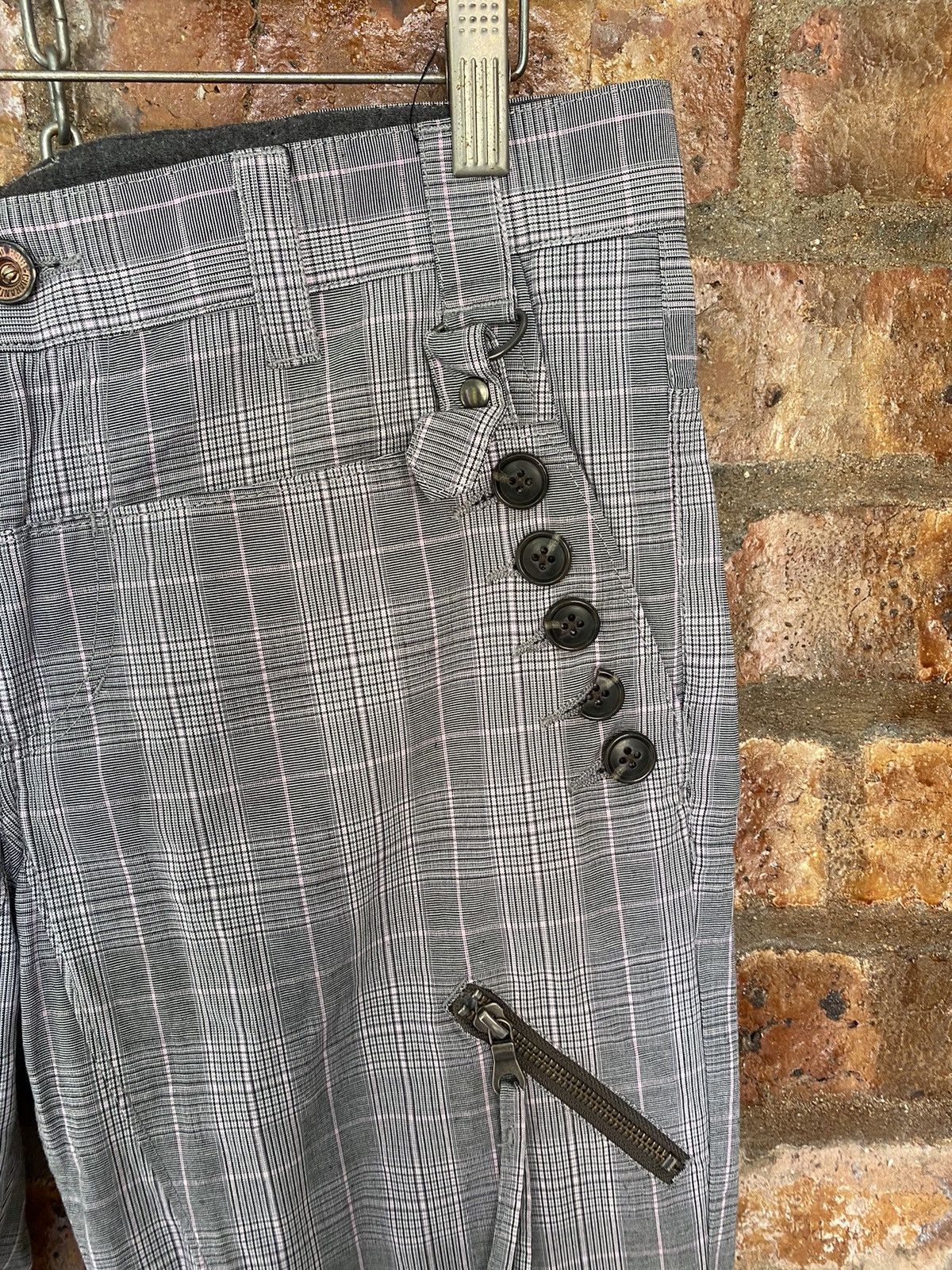 PPFM PPFM Checked multipoket anarchy pants Size US 31 - 6 Thumbnail