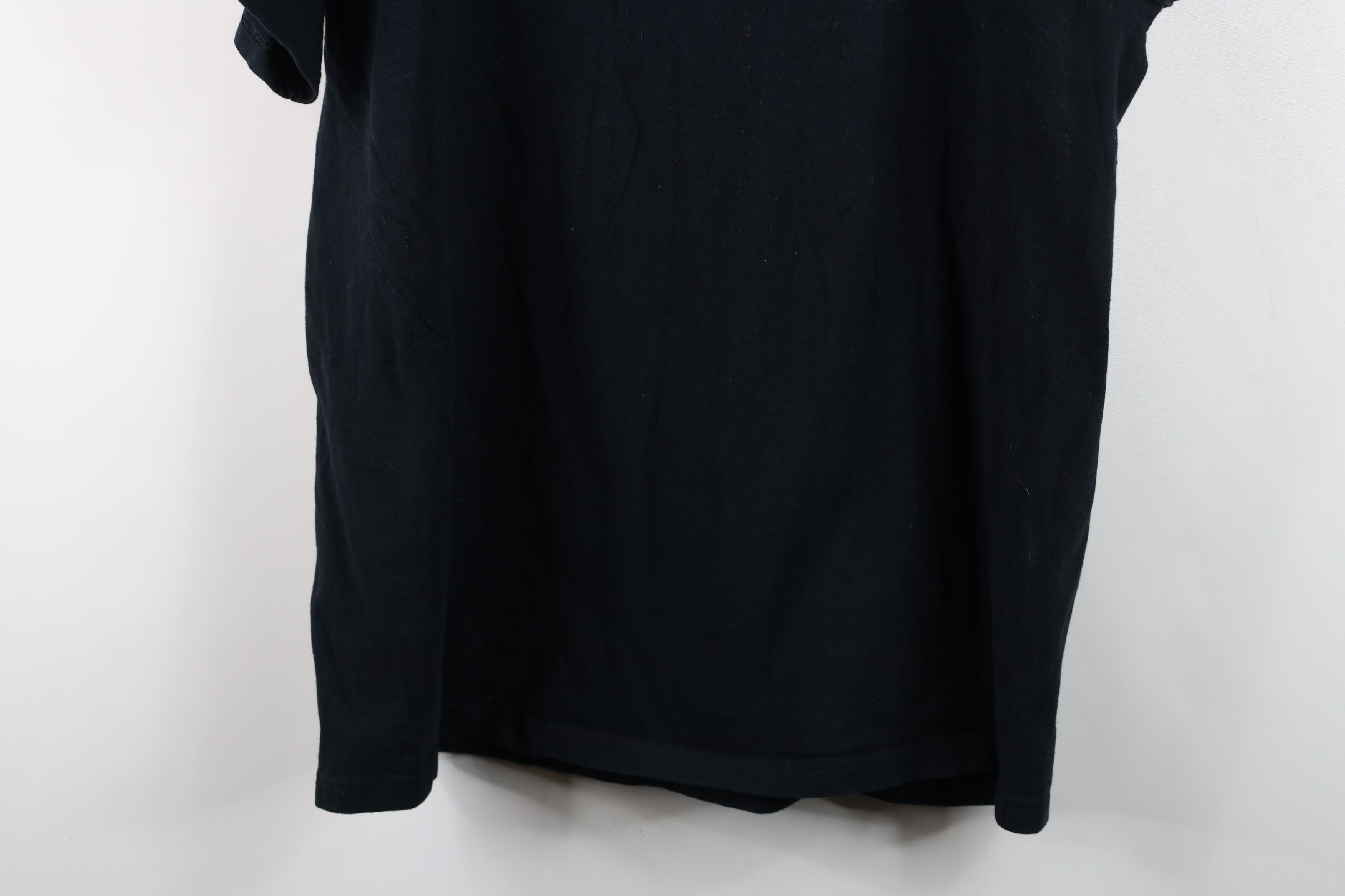 Vintage Vintage 90s Y2K Streetwear Blank Pocket T-Shirt Black Cotton Size US XL / EU 56 / 4 - 12 Thumbnail
