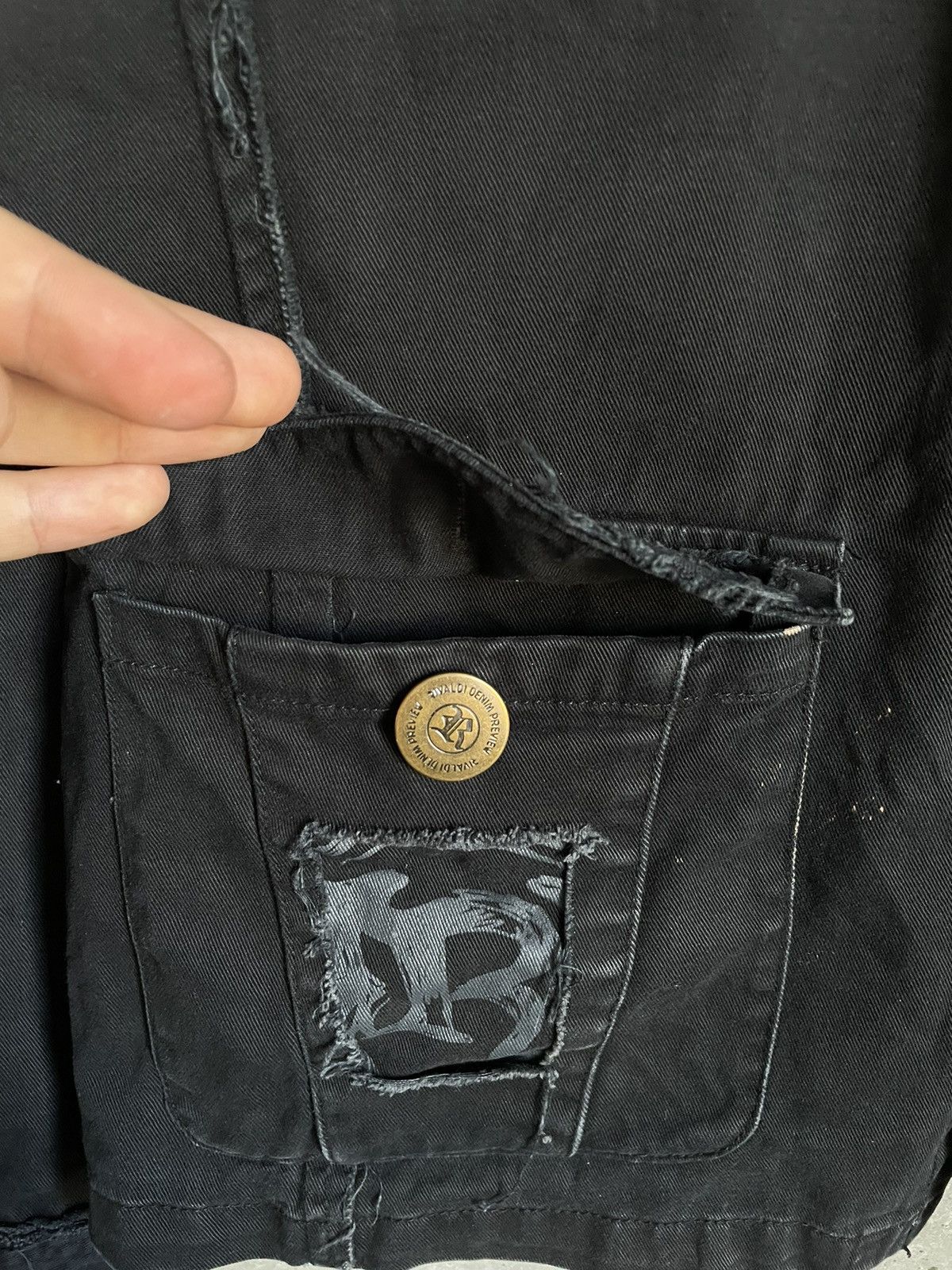 Japanese Brand Baggy Vintage Y2k Opium Style Rivaldi Shirt Adult Biker Size US M / EU 48-50 / 2 - 7 Thumbnail