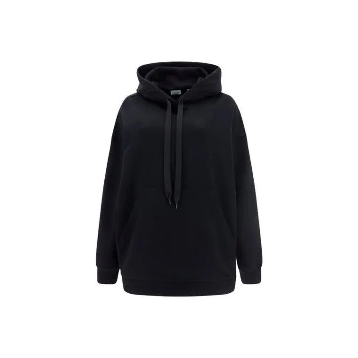 Burberry Burberry Black Letter Print Hoodie for Women 0079 Size M / US 6-8 / IT 42-44 - 1 Thumbnail