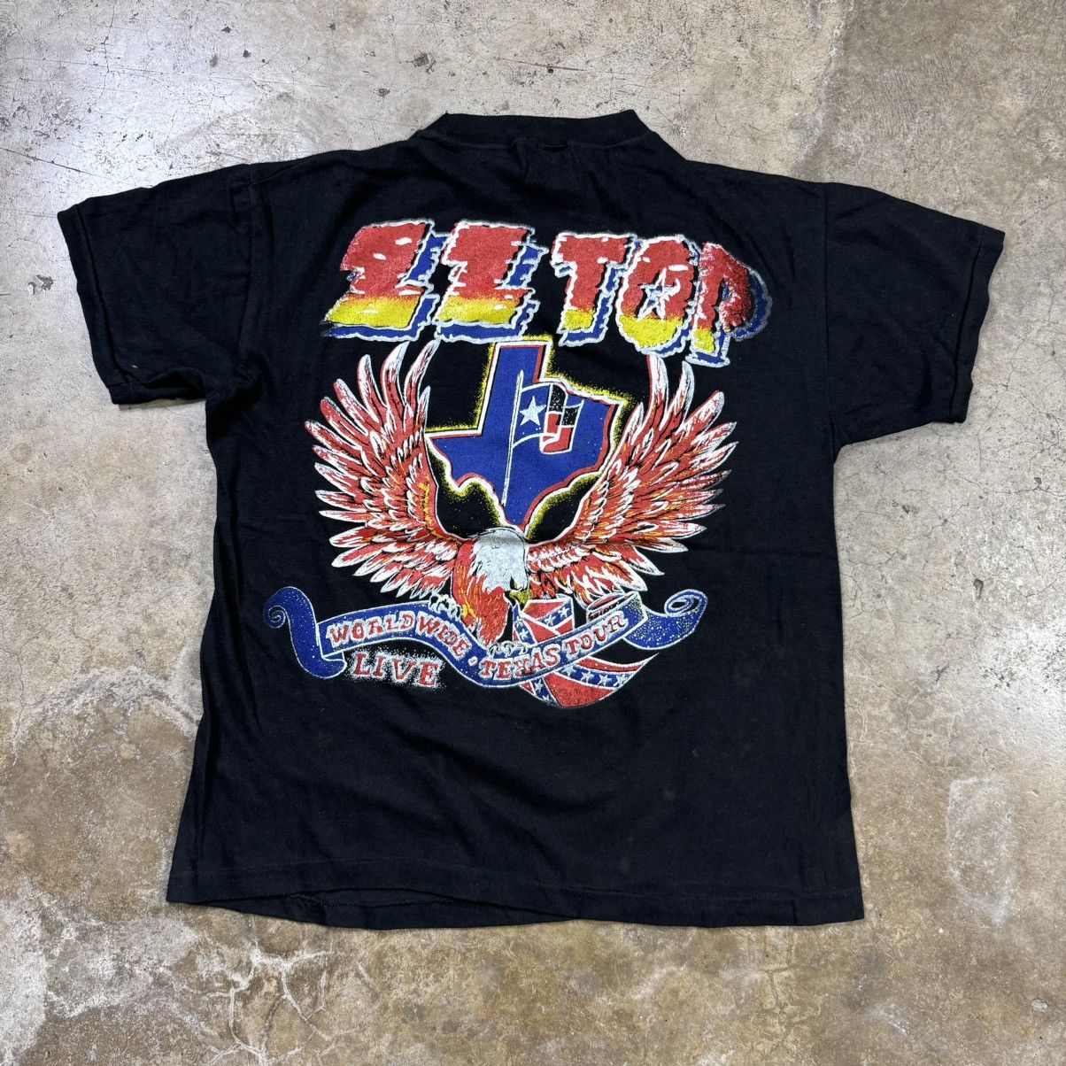 Band Tees × Vintage ZZ TOP Size US S / EU 44-46 / 1 - 6 Thumbnail