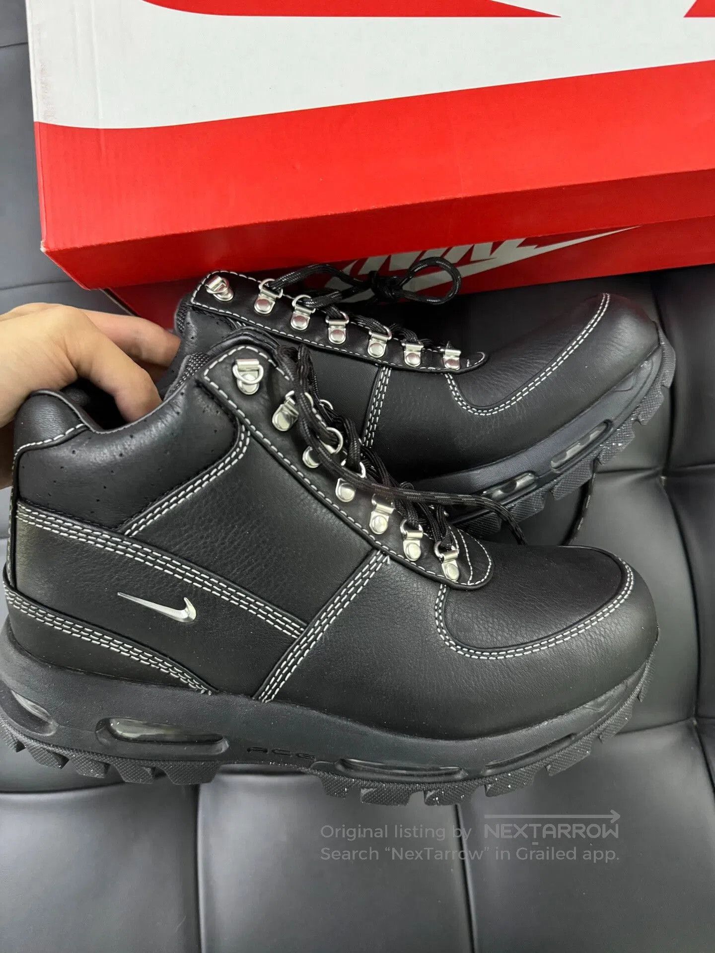 Nike ACG Nike ACG Air Max Goadome Black Boots. Size US 8 / EU 41 - 3 Thumbnail