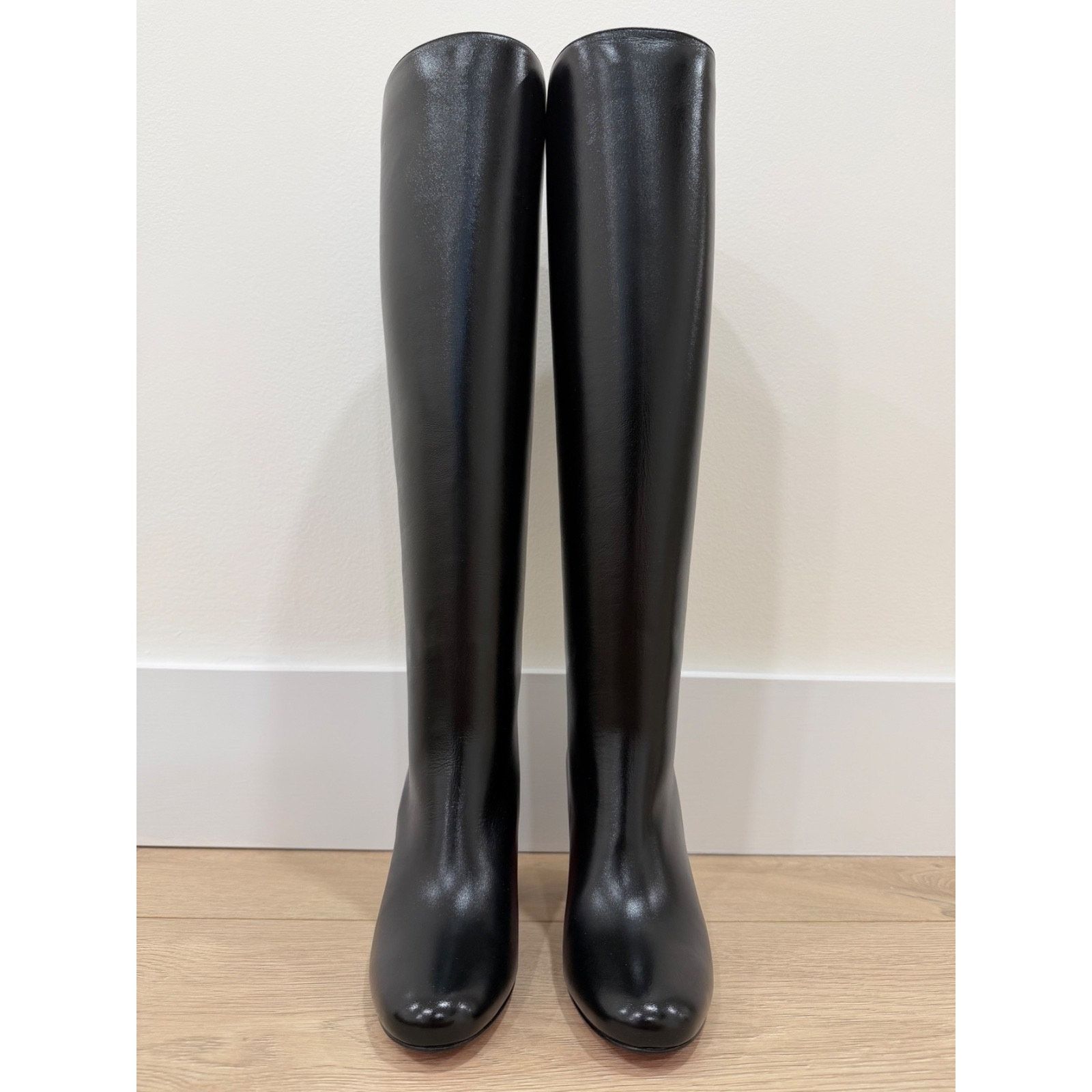 Christian Louboutin Christian Louboutin Janitta 85 Knee High Block Boot 36.5 Size US 6.5 / IT 36.5 - 12 Thumbnail