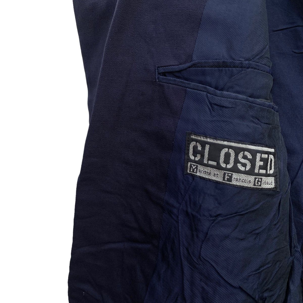 CLOSED × Marithe + Francois Girbaud × Vintage Vintage ‘Closed’ Marithe Francois Girbaud Blazer Jacket Size 48R - 11 Thumbnail