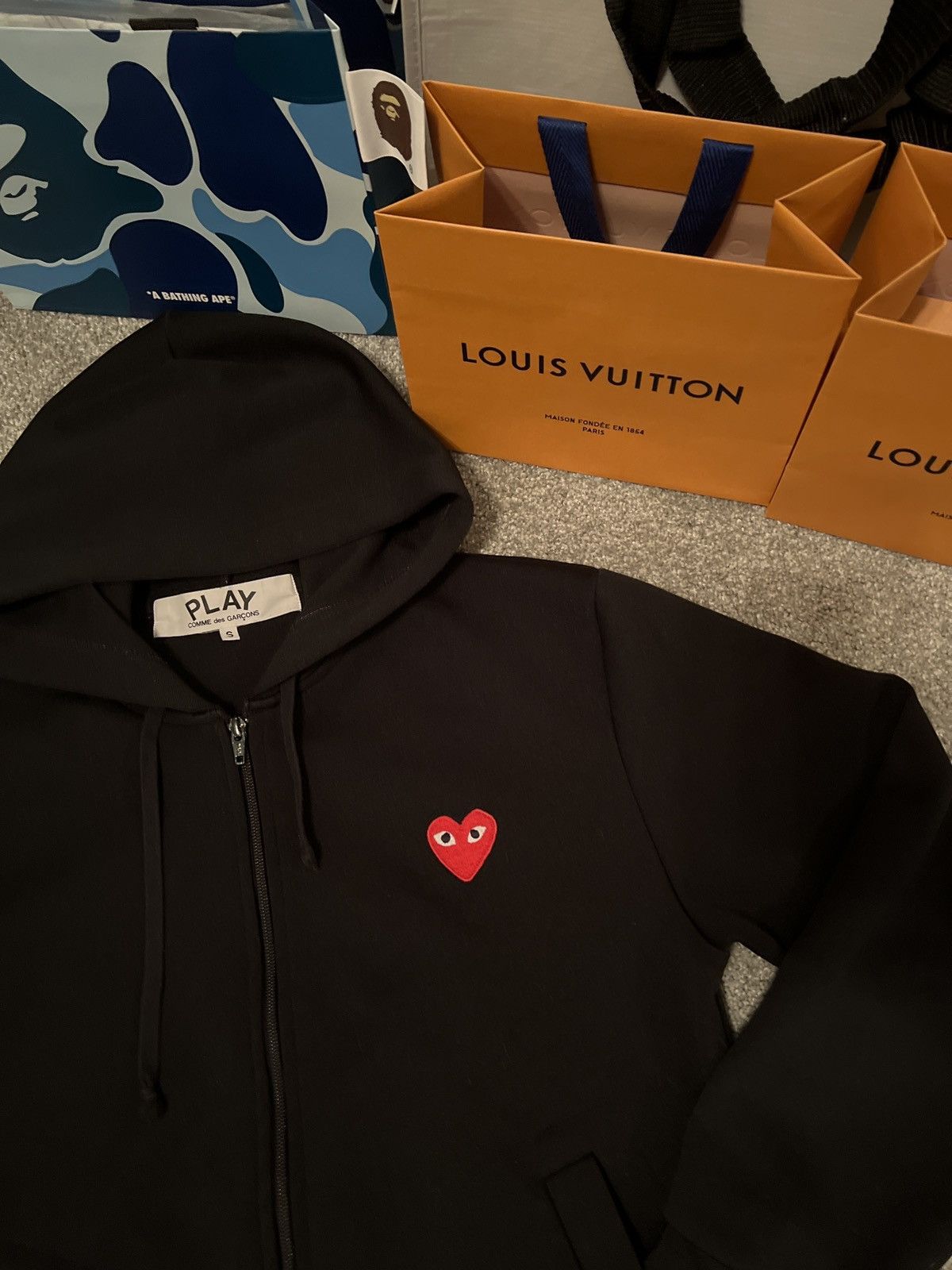 Comme des Garcons × Comme des Garcons Homme × Comme des Garcons PLAY Comme des Garçons Heart Jacket Size US S / EU 44-46 / 1 - 2 Thumbnail