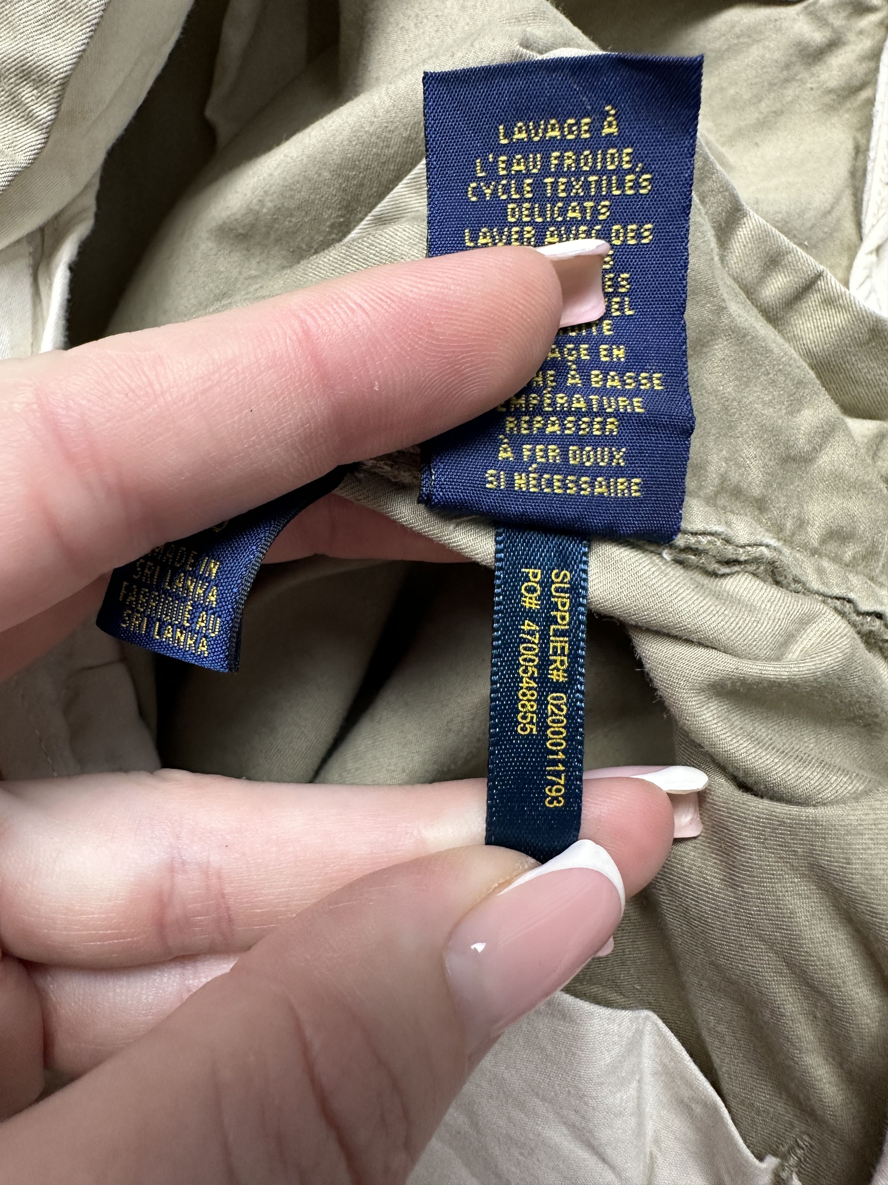 Polo Ralph Lauren BIG BOY Polo Ralph Lauren Vintage Mens Cotton Shorts Size US 44 / EU 60 - 9 Thumbnail