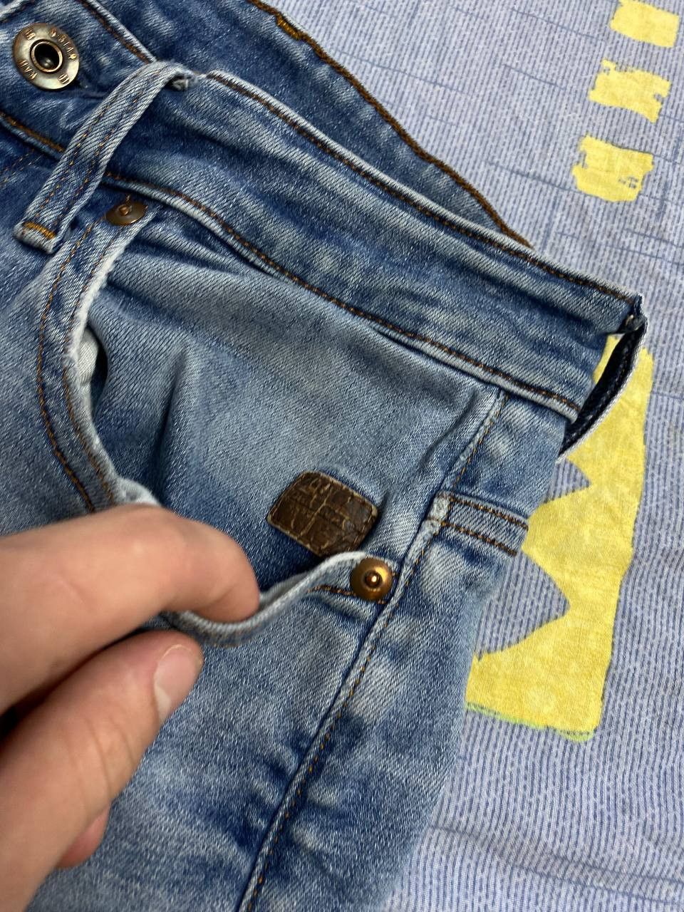 G-Star Vintage G Star Raw Denim Jeans Y2K Size US 30 / EU 46 - 14 Thumbnail
