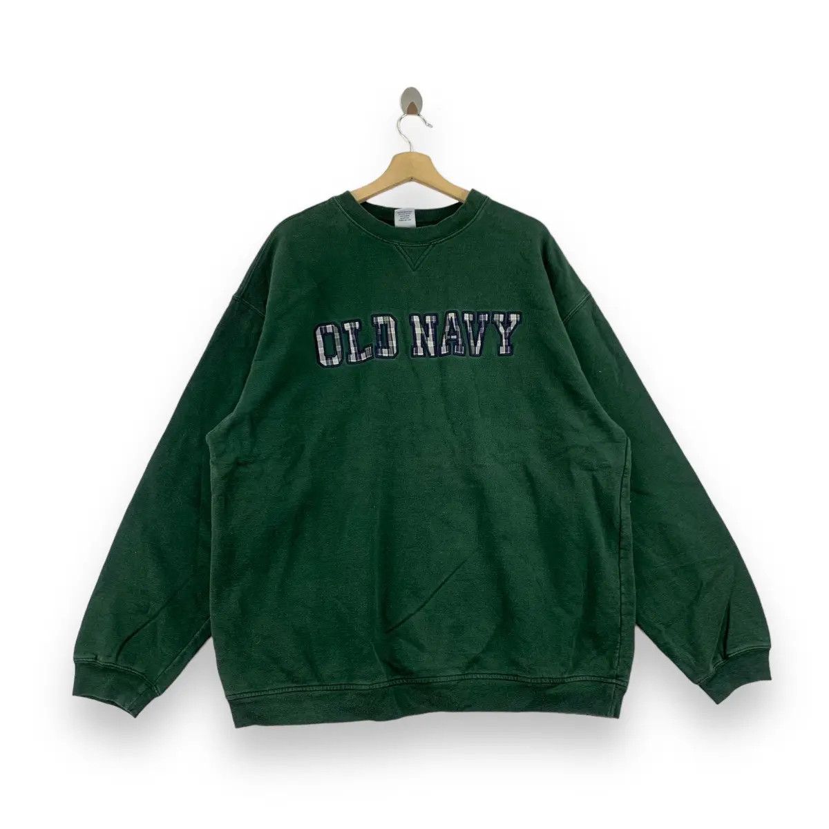 Old Navy Vintage 90’ OLD NAVY Embossed Logo Crewneck Sweatshirt Size XXL / US 16-18 / IT 52-54 - 1 Thumbnail