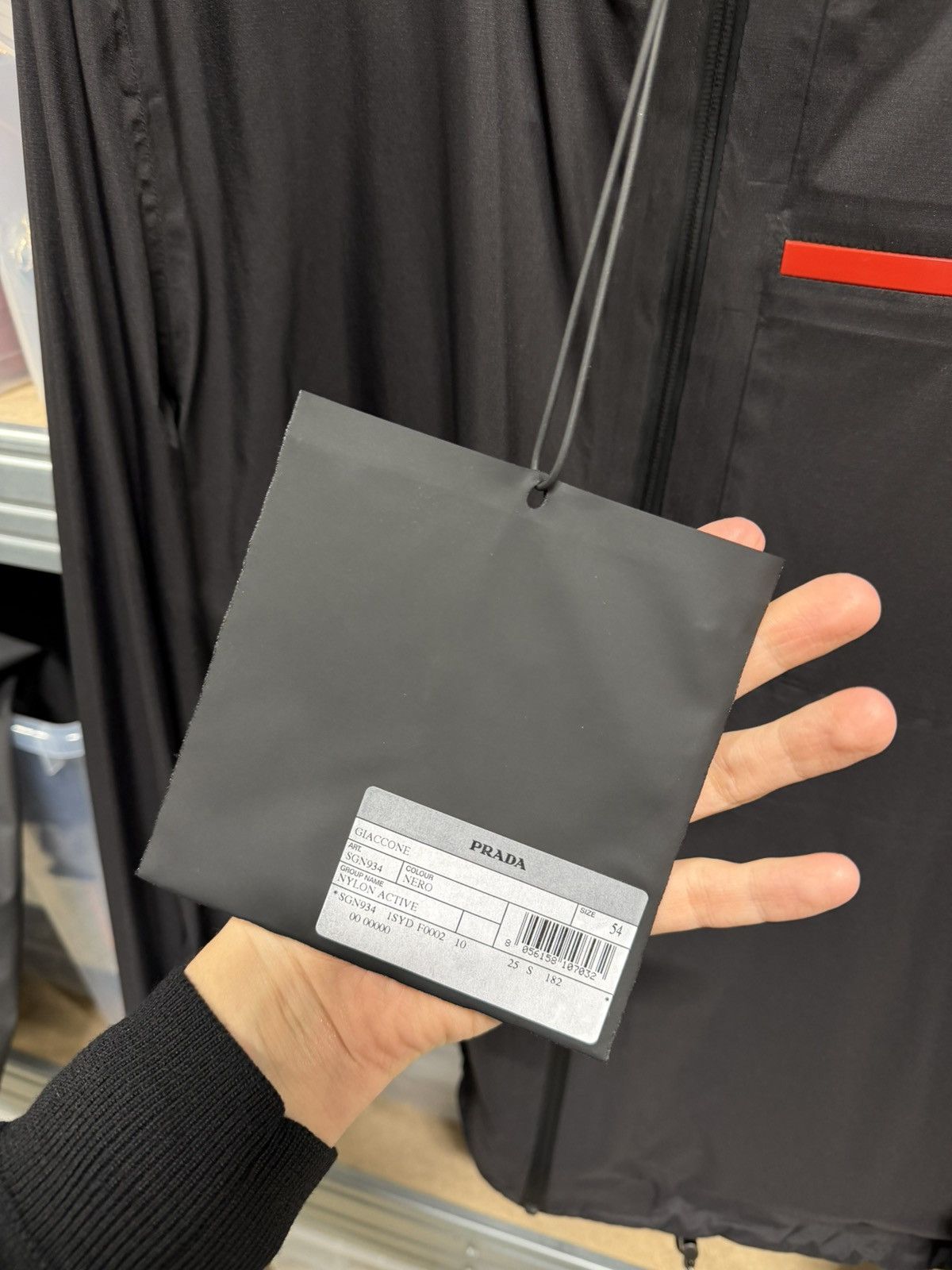 Givenchy Prada Linea Rossa Techincal windbreaker NEW 3000$ Size US XL / EU 56 / 4 - 6 Thumbnail