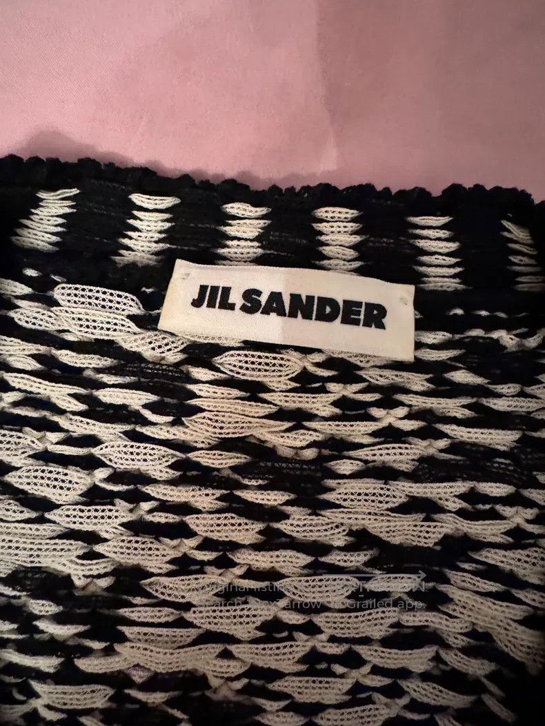 Jil Sander Jil Sander size 38 Black and white knitted sweater Size M / US 6-8 / IT 42-44 - 3 Thumbnail