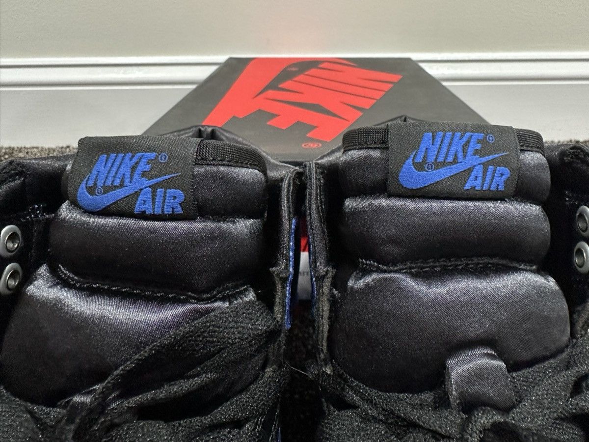 Jordan Brand Air Jordan 1 Retro High EP Satin Royal Promo Sample Sneakers Size US 11 / EU 44 - 12 Thumbnail