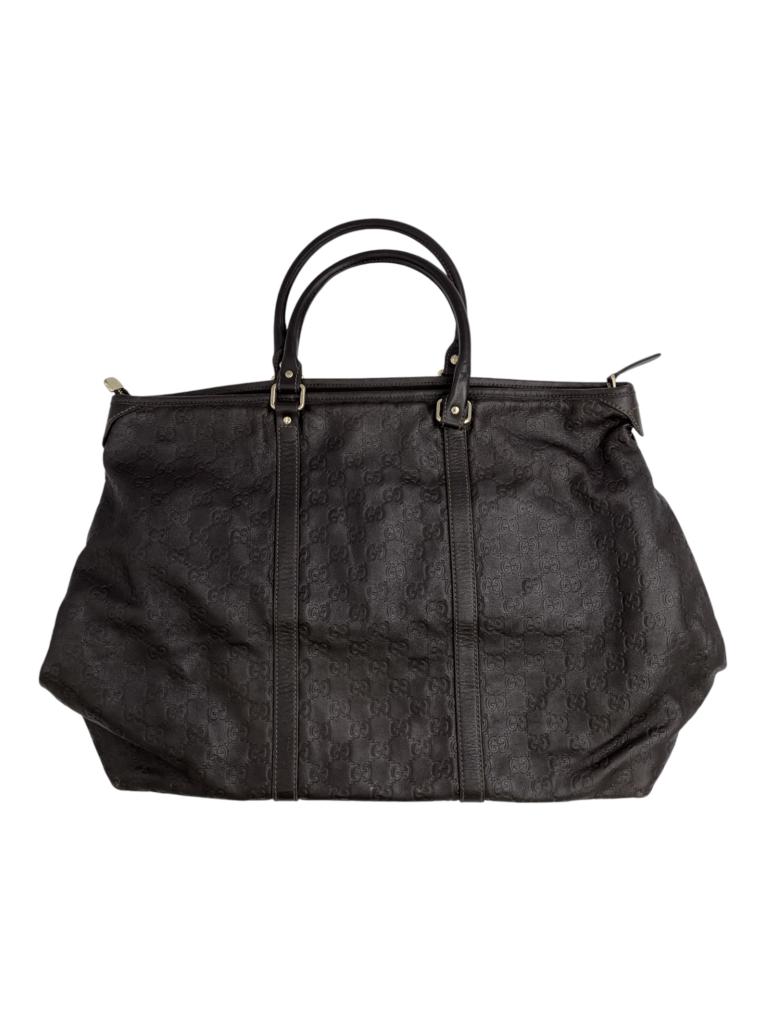 Gucci Gucci Brown Monogram Carrier Bag Size ONE SIZE - 10 Thumbnail