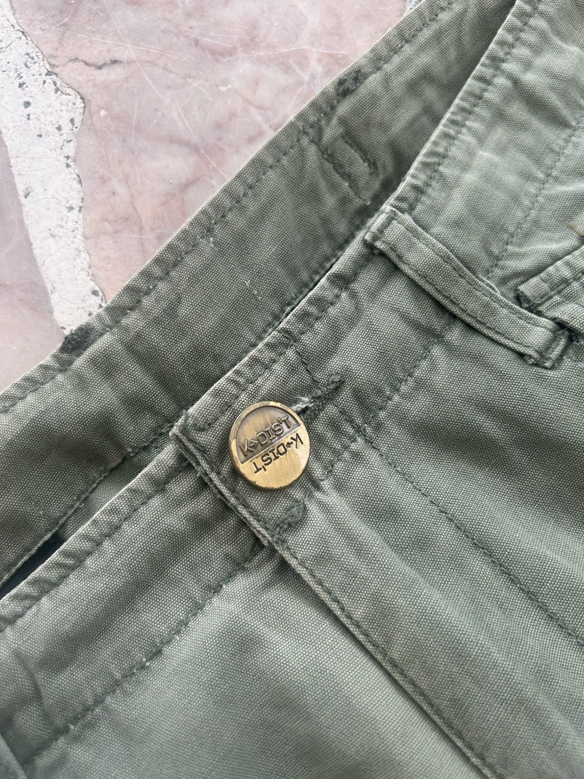 Japanese Brand K-Dist Japan Vintage Fatigue Cargo Pants Size US 34 / EU 50 - 5 Thumbnail