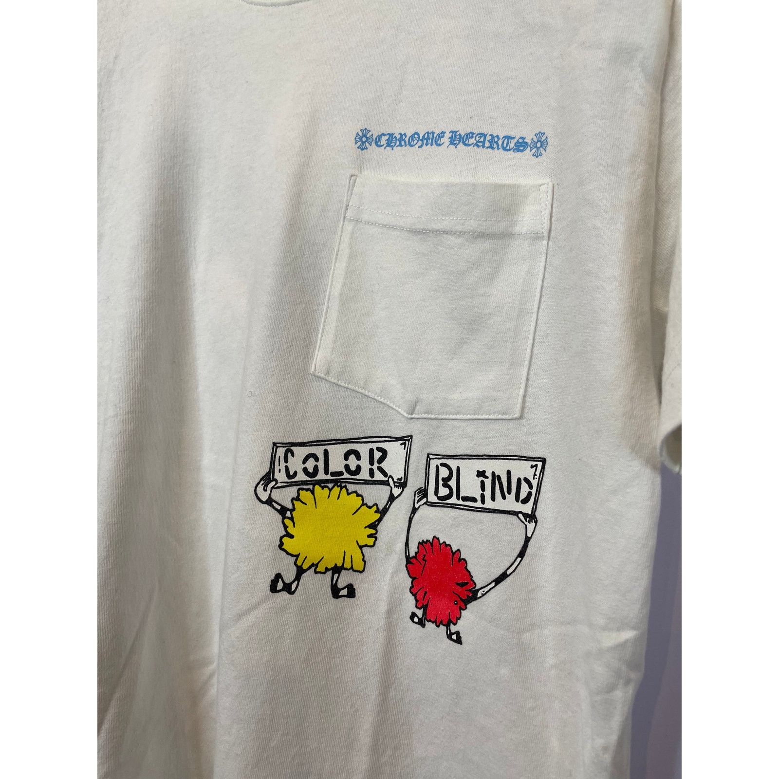 Chrome Hearts Chrome Hearts Matty Boy Colorblind Tee White Used Small Size US S / EU 44-46 / 1 - 3 Thumbnail