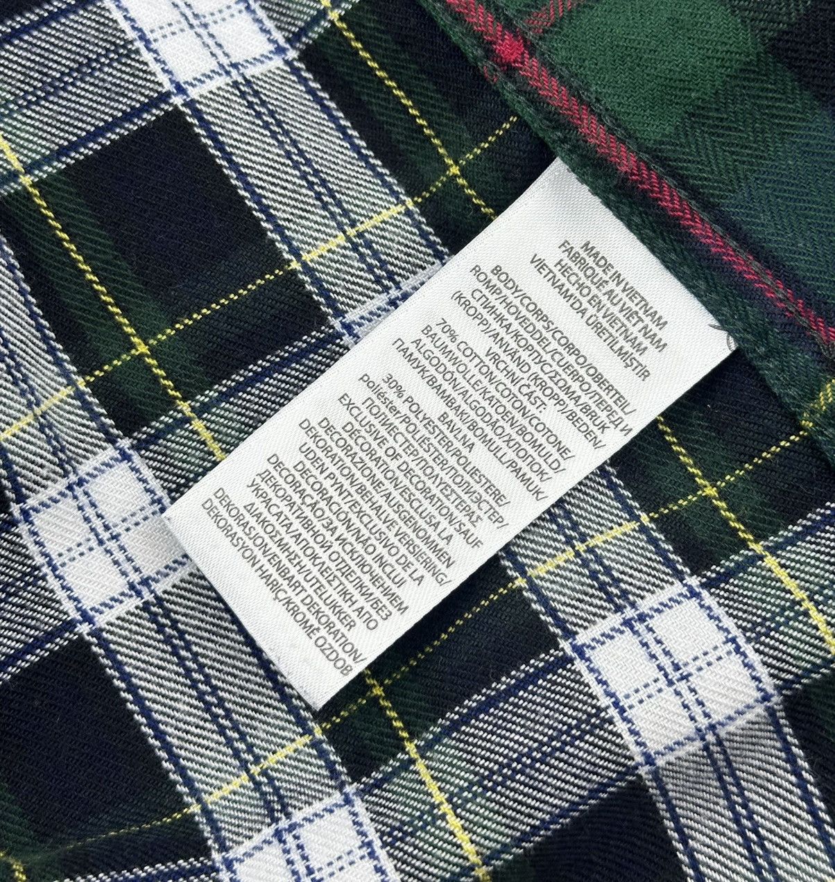 Polo Ralph Lauren Polo Ralph Lauren Plaid Flannel Classic Fit Button Up Shirt Size US L / EU 52-54 / 3 - 11 Thumbnail