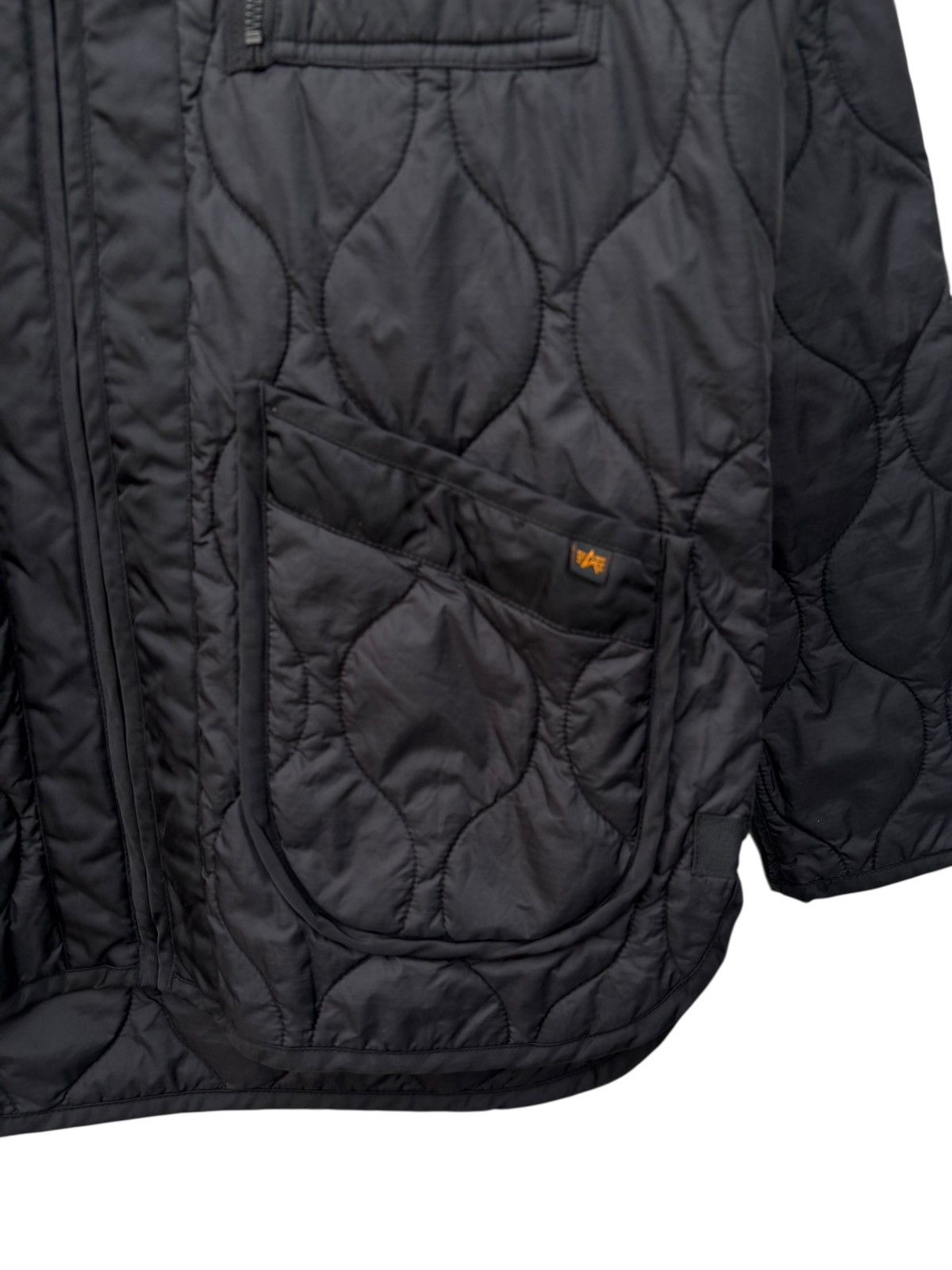 Alpha Industries Alpha Industries Quilted Hoodie Jacket Size US M / EU 48-50 / 2 - 6 Thumbnail