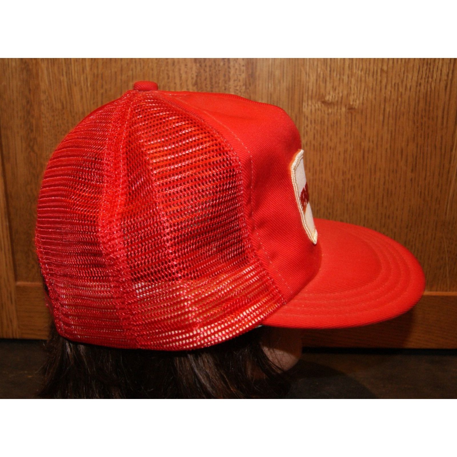 Vintage VTG Kenworth Trucks Red Trucker Snap Mesh Hat Cap Patch USA Size ONE SIZE - 5 Thumbnail