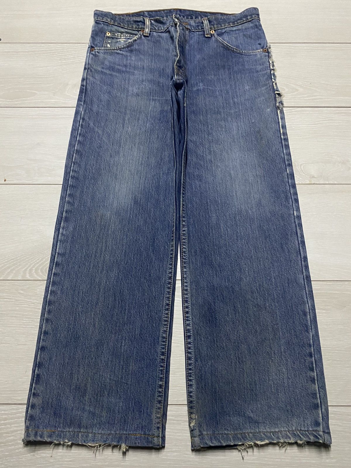 Levi's Vintage Levis 607 Orange Tab Jeans Size US 32 / EU 48 - 1 Thumbnail