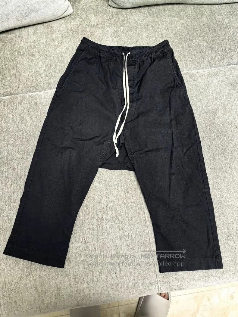 Rick Owens Rick Owens FW16 Black Cropped Pants. Size US 30 / EU 46 - 1 Thumbnail