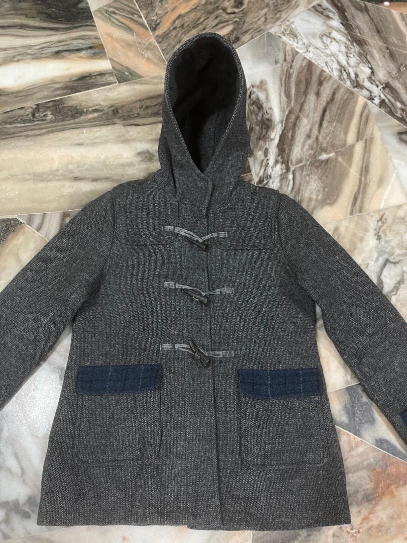 Harris Tweed Harris Tweed Wool Hooded Jacket Size L / US 10 / IT 46 - 4 Thumbnail