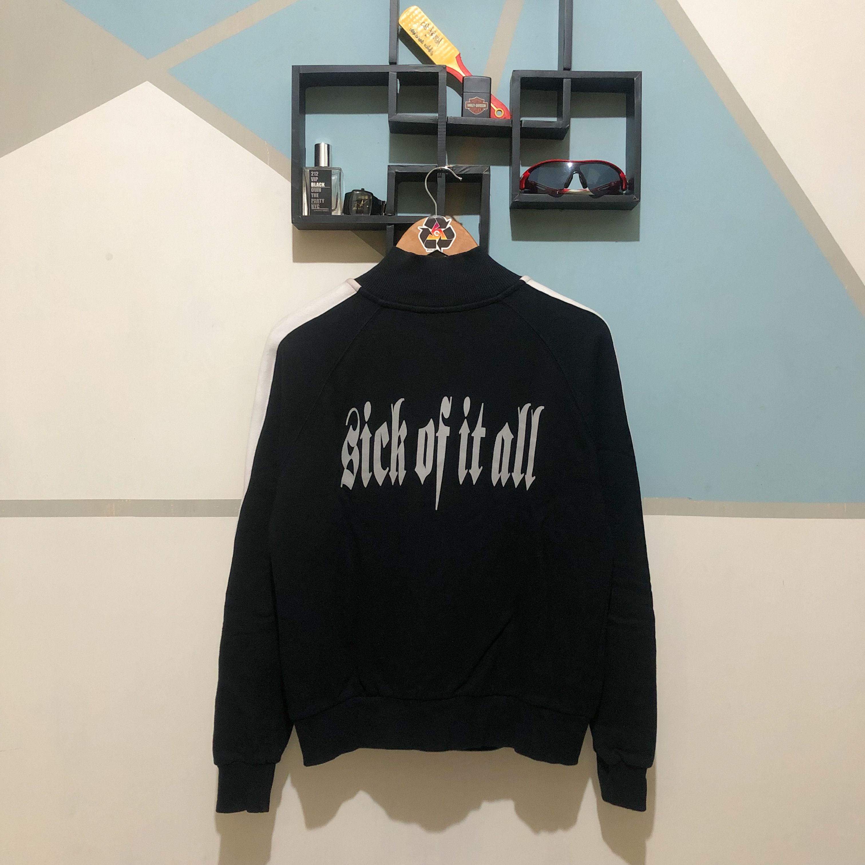 Band Tees SICK🔥Vintage Sick Of It All Track Jacket RARE OG Size US M / EU 48-50 / 2 - 16 Thumbnail