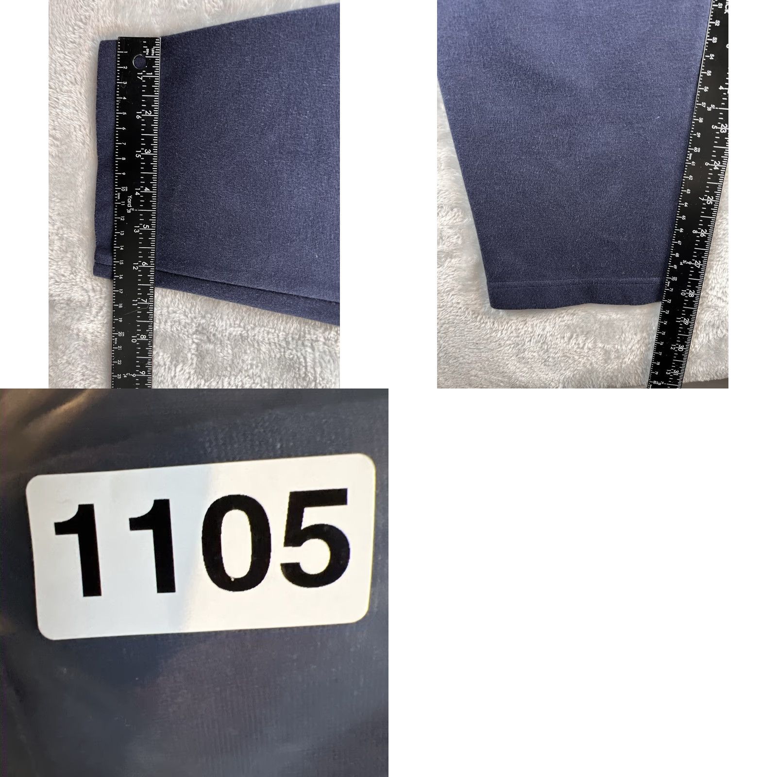 Liz Claiborne VINTAGE Liz Claiborne Sport Pants Womens 12 Navy Blue High Rise Dress Pants Tapered Casual Business Womens Size 34" / US 12 / IT 48 - 8 Thumbnail