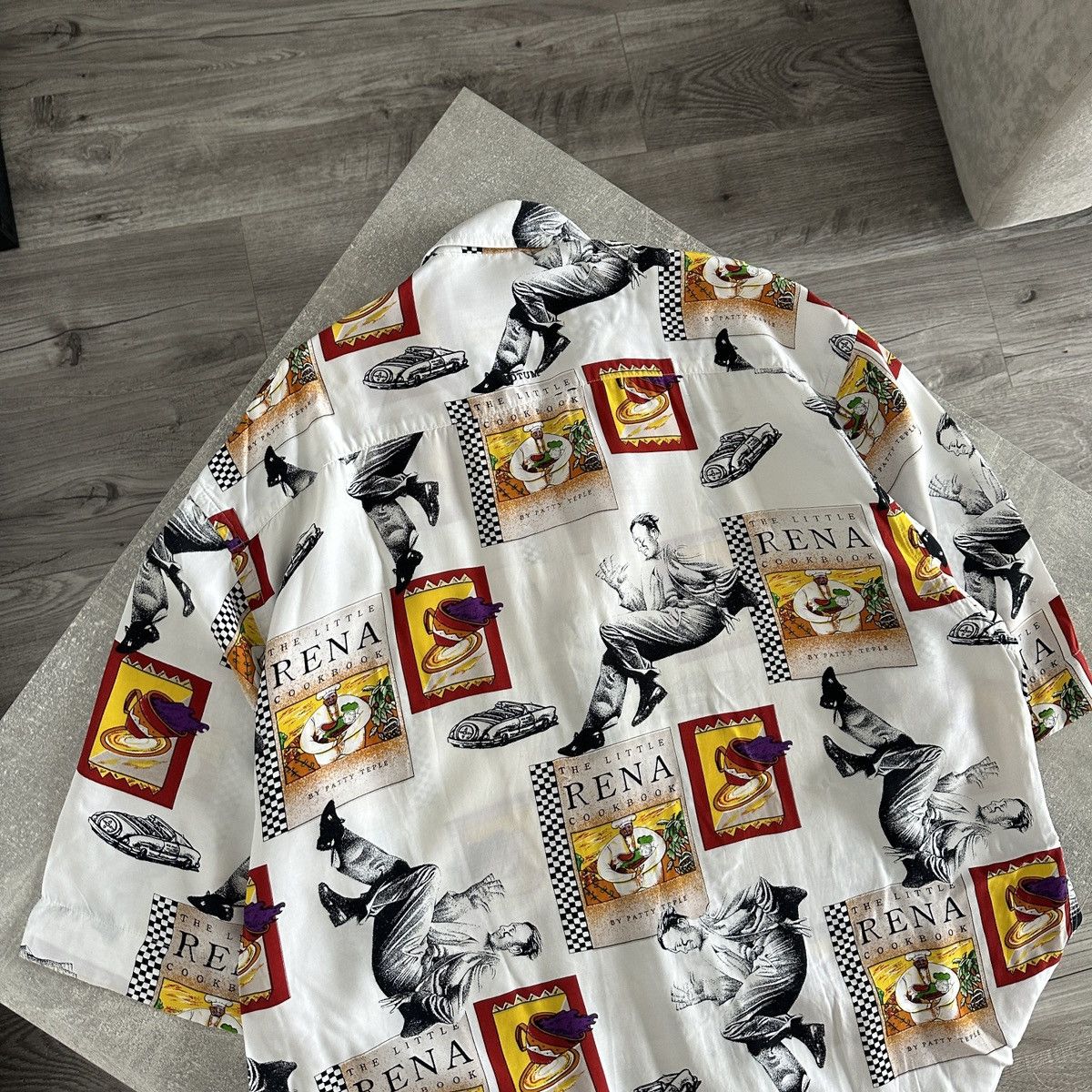 Vintage Vintage 90s Votum Jacques Britt Little Rena cook book shirt Size US XL / EU 56 / 4 - 2 Thumbnail