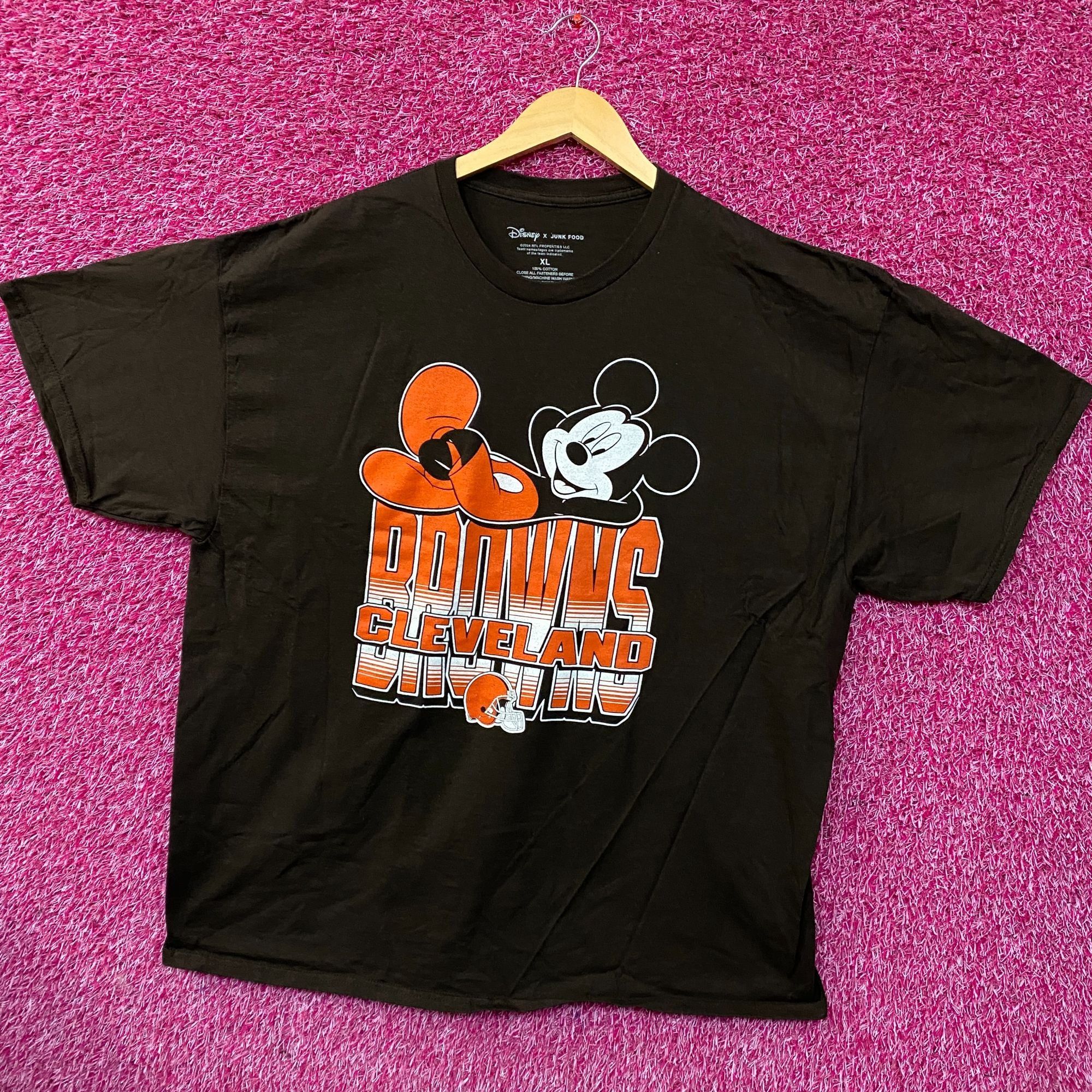 Junk Food Junk Food x NFL Disney Mickey Mouse Kick Back Browns Clevela Size US XL / EU 56 / 4 - 3 Thumbnail