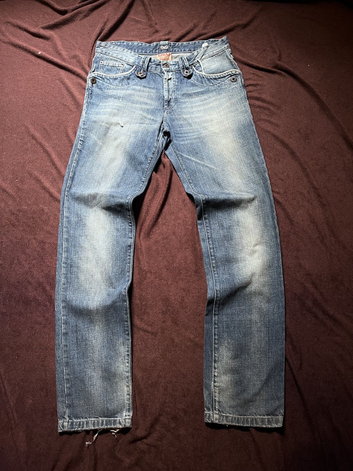 Dolce & Gabbana 1990s Dolce Gabbana Power Jeans Size US 32 / EU 48 - 1 Thumbnail