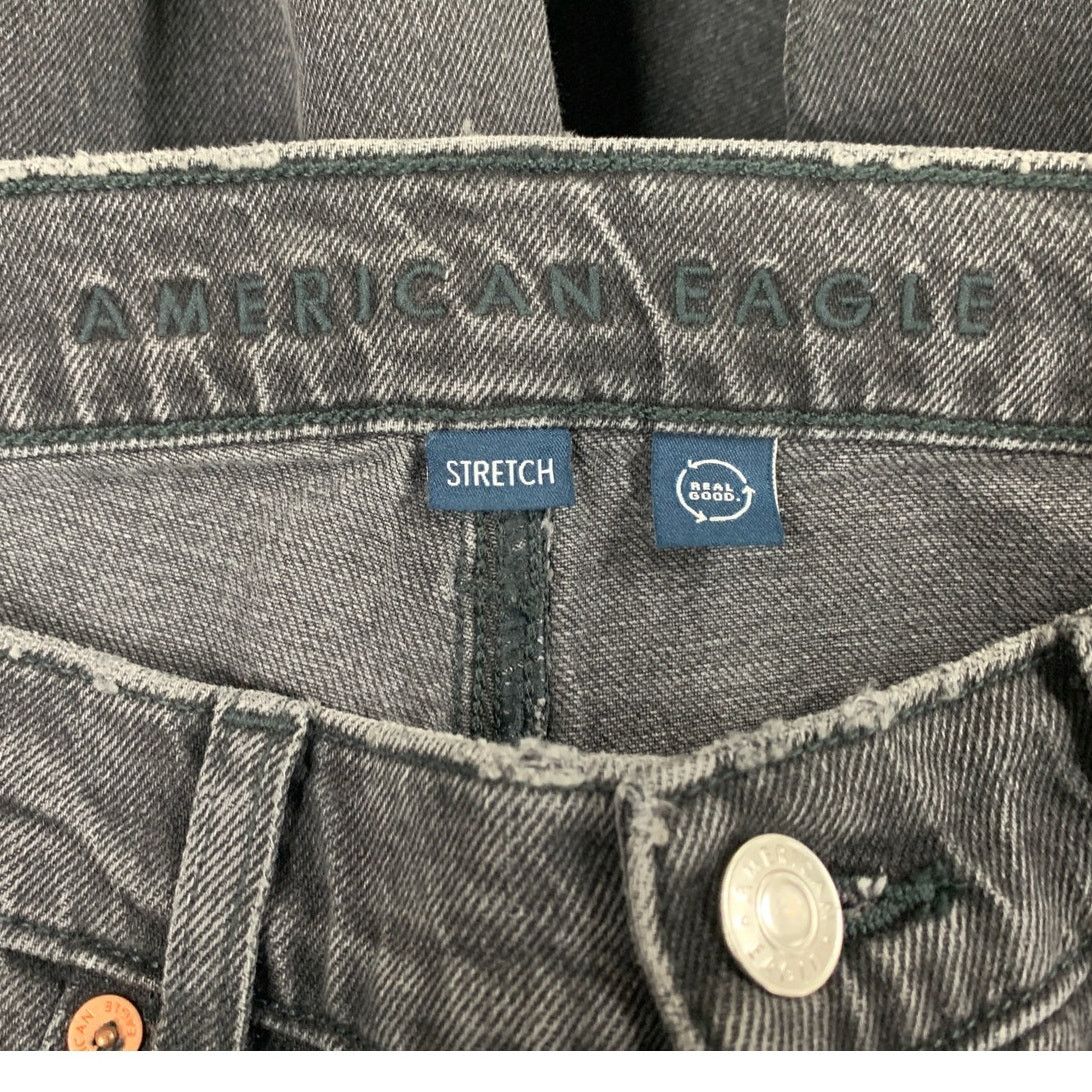 American Eagle Outfitters New American Eagle Womens 4 Relaxed Straight Denim Jeans Size 27" / US 4 / IT 40 - 5 Thumbnail