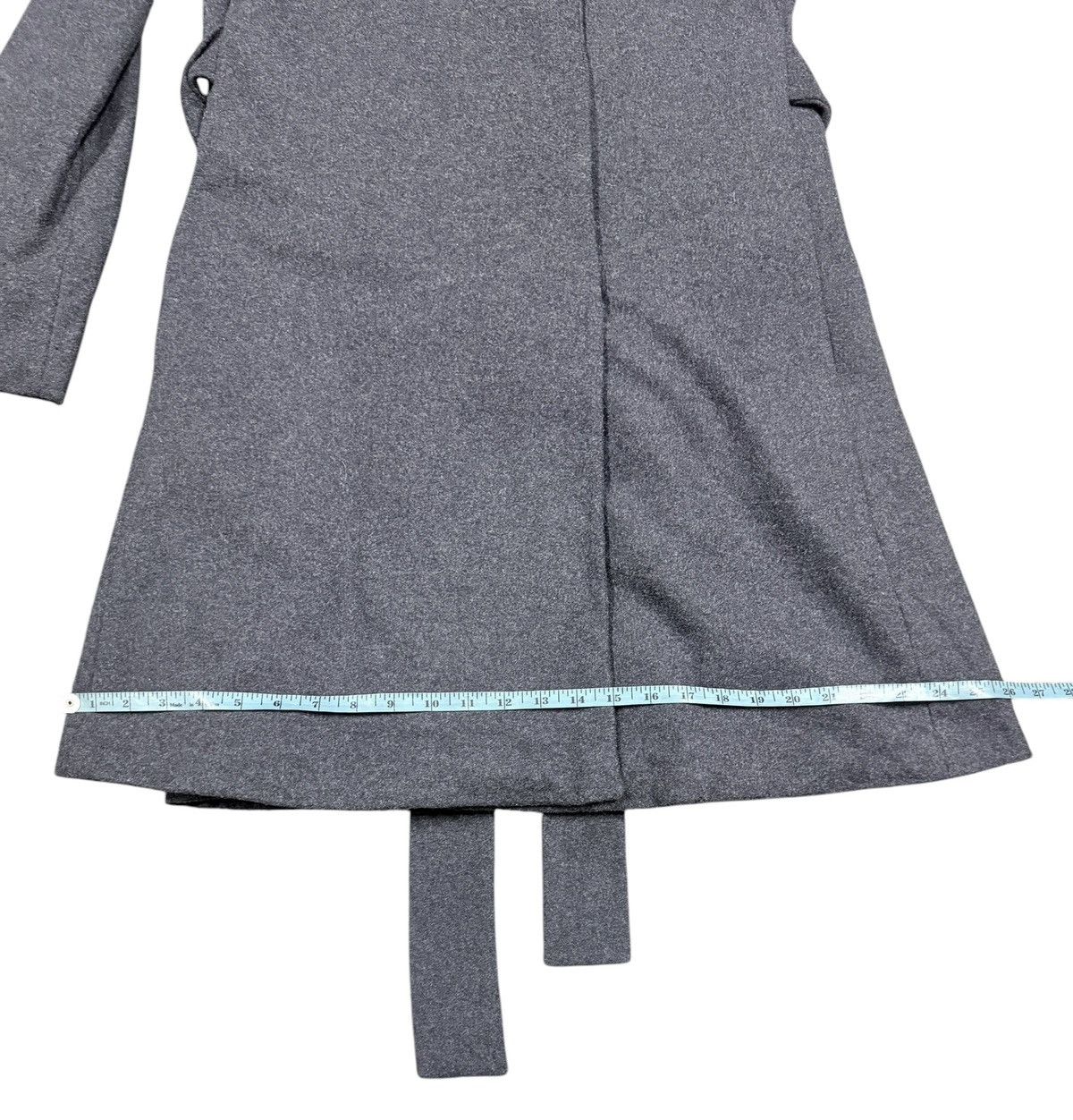 MM6 Max&Co Asymmetrical Wool Double Breasted Longjacket Belt Size US S / EU 44-46 / 1 - 19 Thumbnail