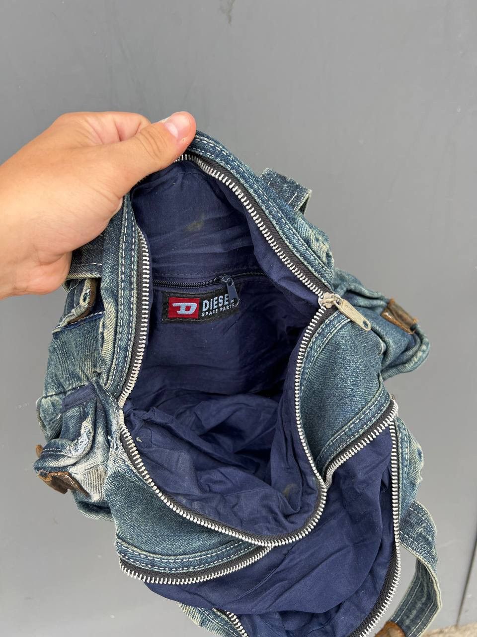 Vintage Vintage Diesel Distressed Y2k Bag Size ONE SIZE - 12 Thumbnail