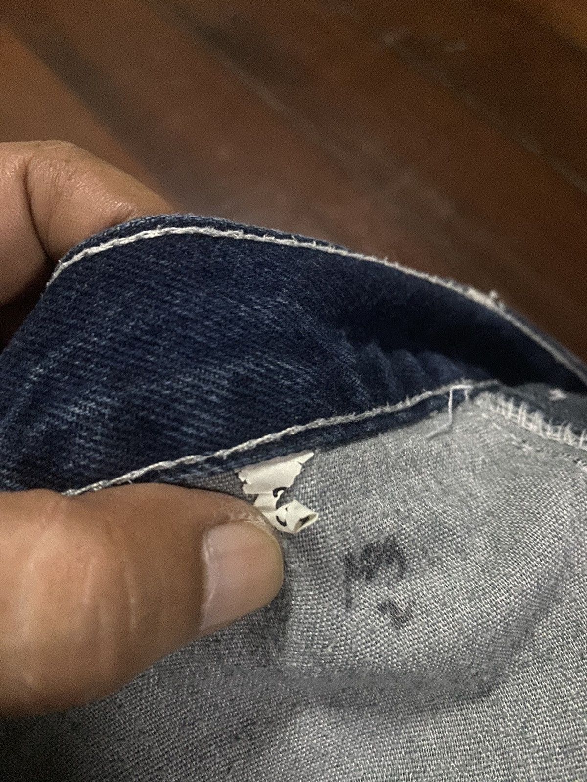 JNCO FIRE 🔥 FAD SPORT LOW DOWN DENIM OVER POCKET DISTRESSED Size US 33 - 13 Thumbnail